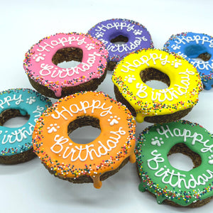 Furry Belly Bake Shop - Donut Birthday Chewy Oat Cake: Green