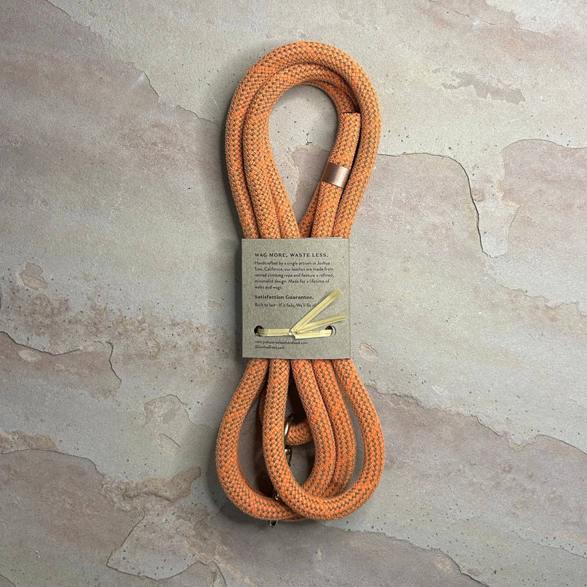 Joshua Tree Leash & Lead - Mandarina