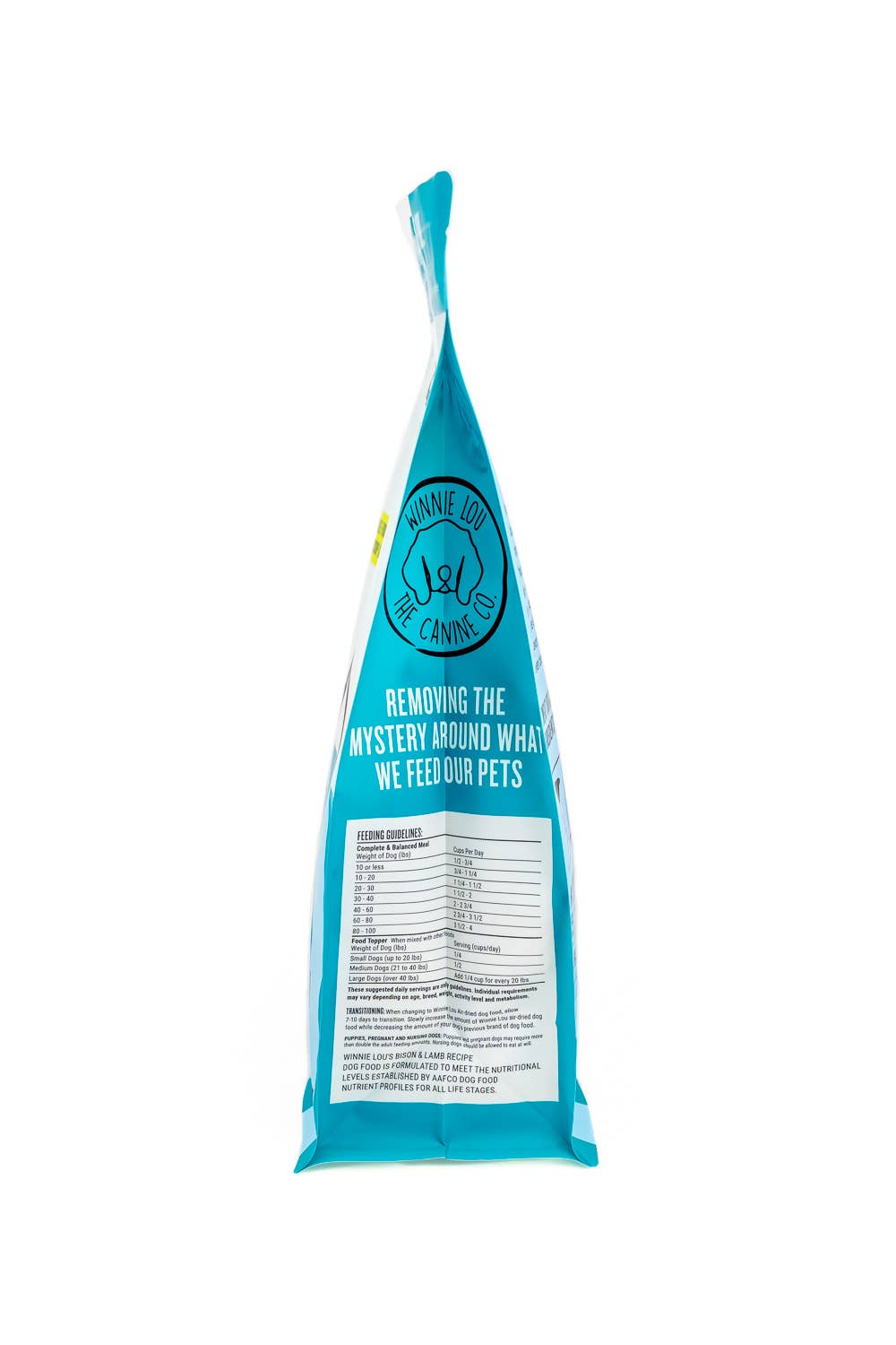 Winnie Lou - Gently Air-Dried Dog Food - Bison + Lamb