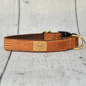 Finnegan’s Standard Goods - 1" Timber Corduroy Collar: L (63 - 100 lbs)