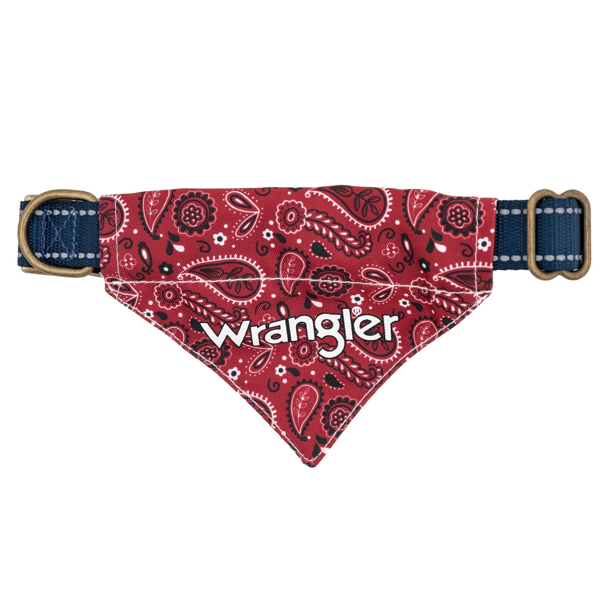 Lexington Pet & Wrangler Pet - Wrangler Red Bandana Collar: Small