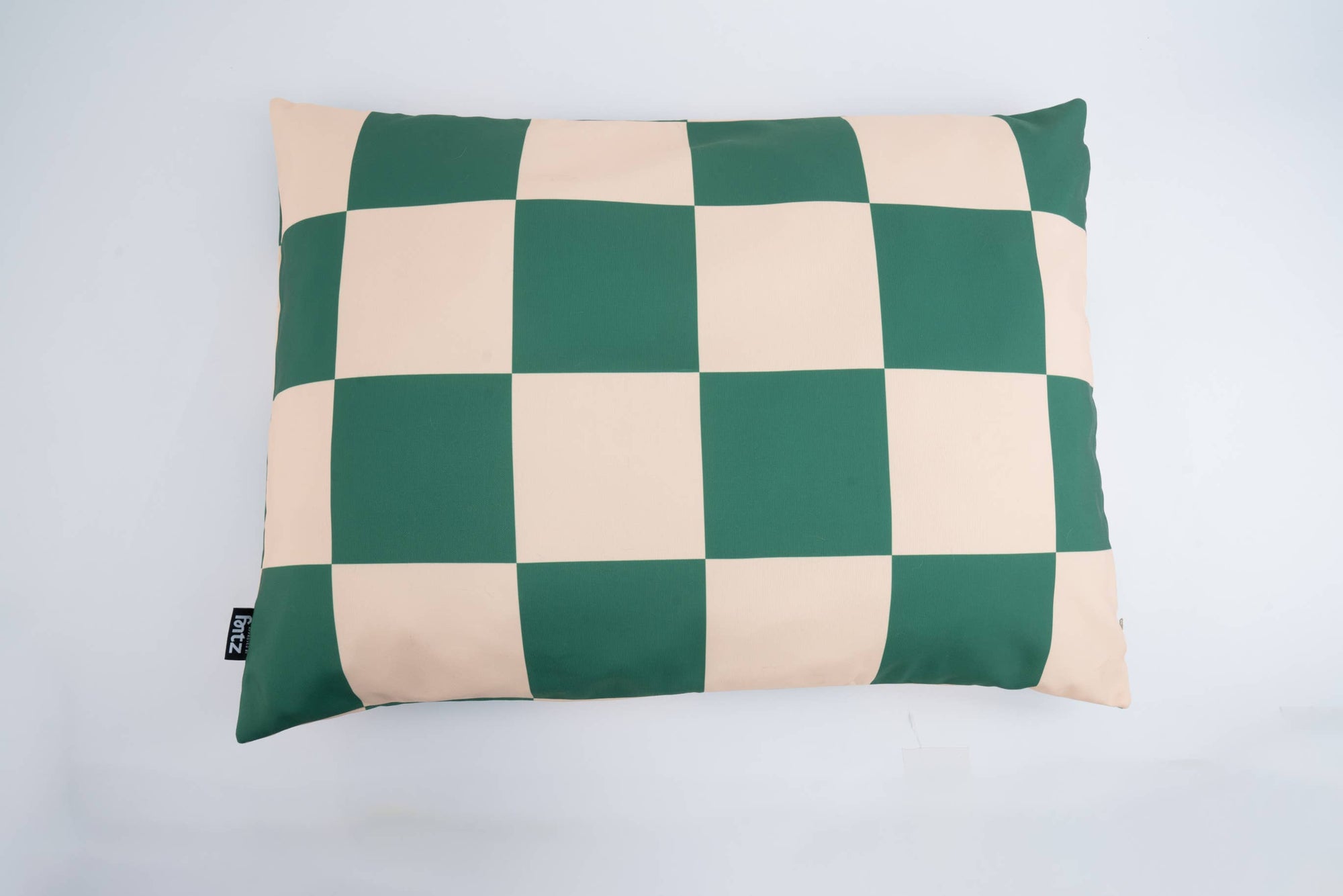 Approved by Fritz - USA - The Fritz Dog Bed | Recycled | Machine Washable: Checkered / Grande