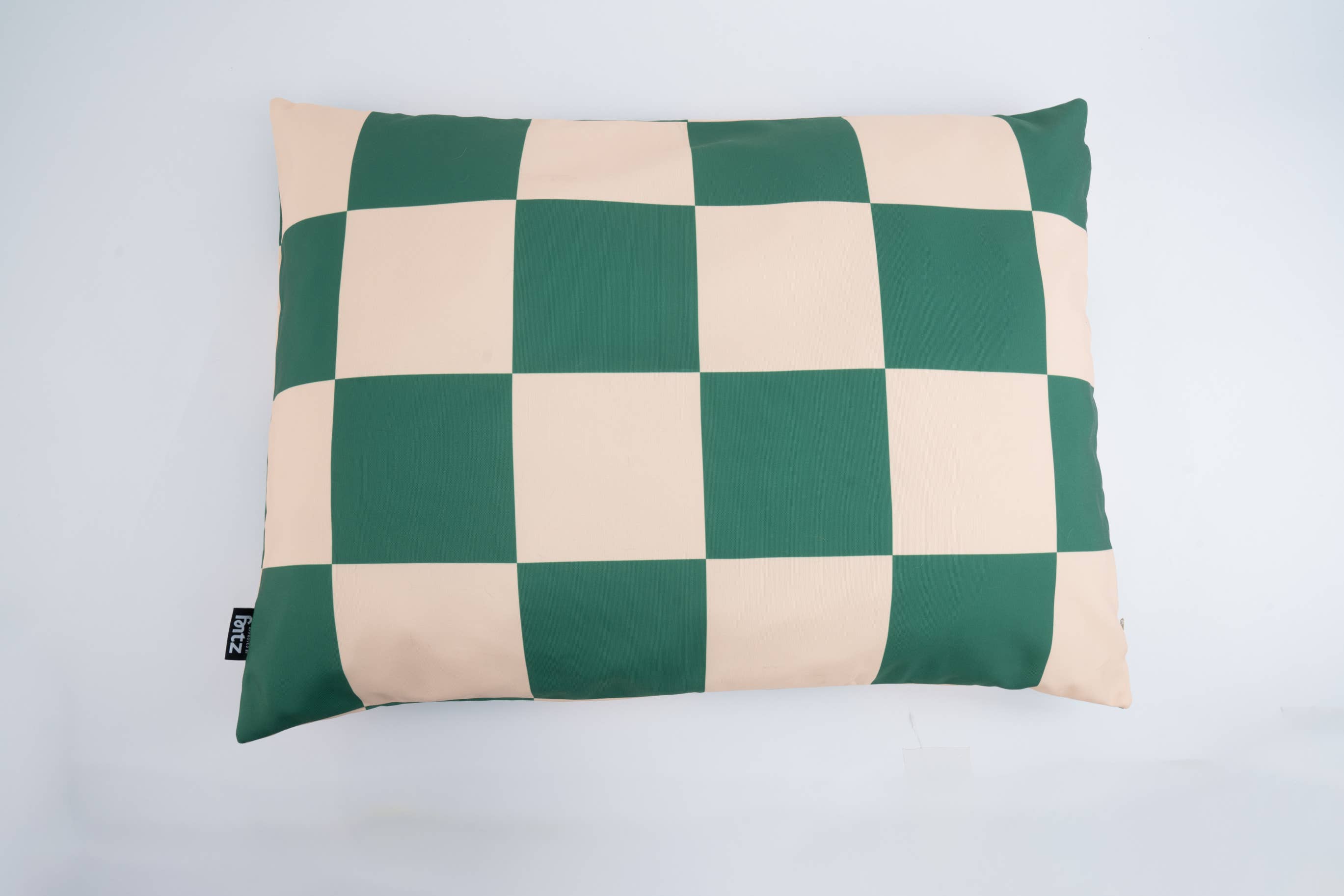 Approved by Fritz - USA - The Fritz Dog Bed | Recycled | Machine Washable: Checkered / Grande