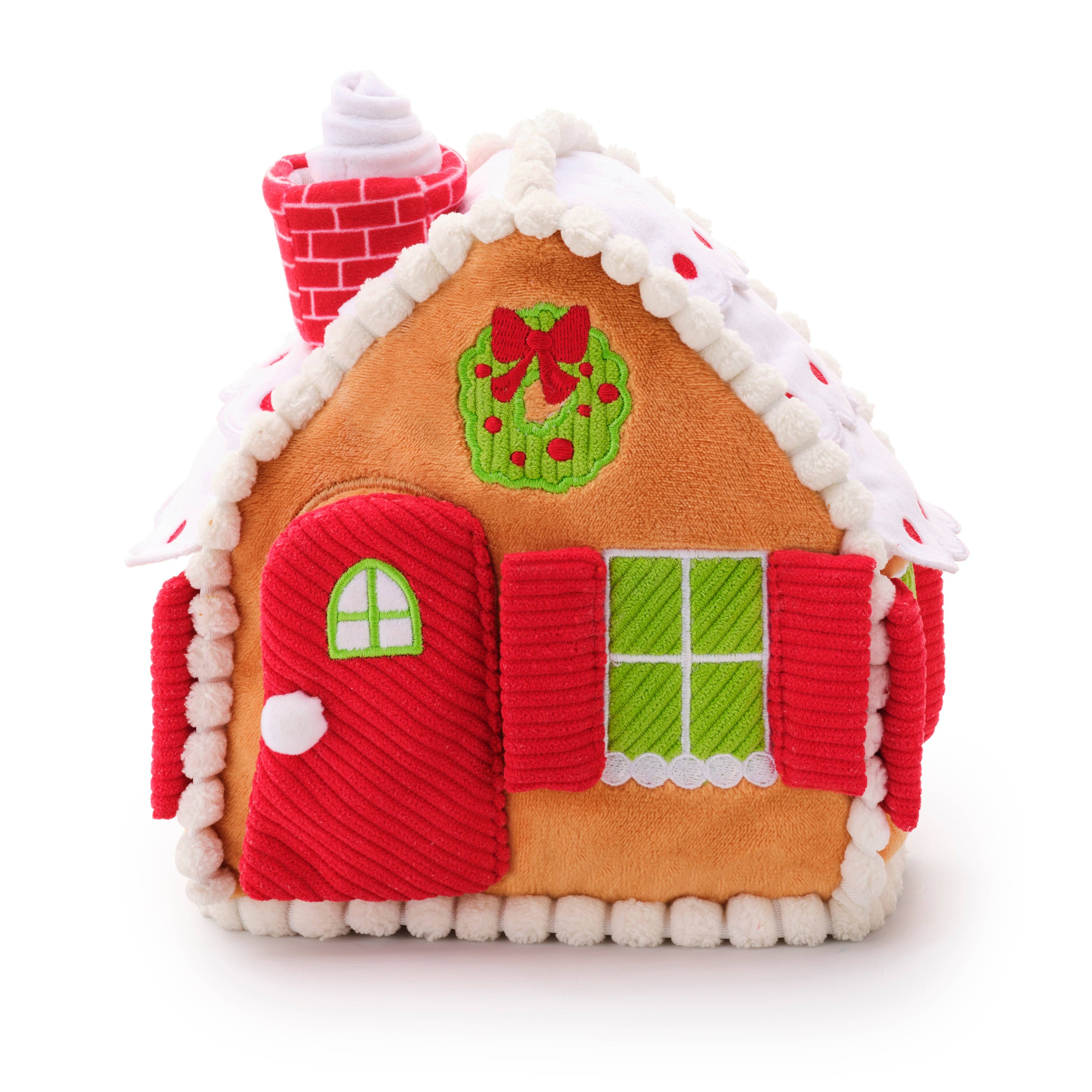 The Foggy Dog - Gingerbread House Interactive Snuffle Holiday Dog Toy