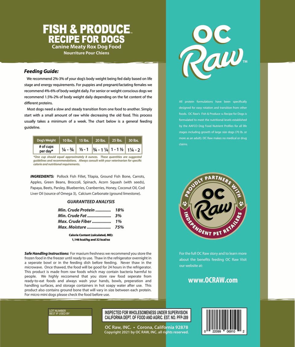 OC Raw | Fish & Produce