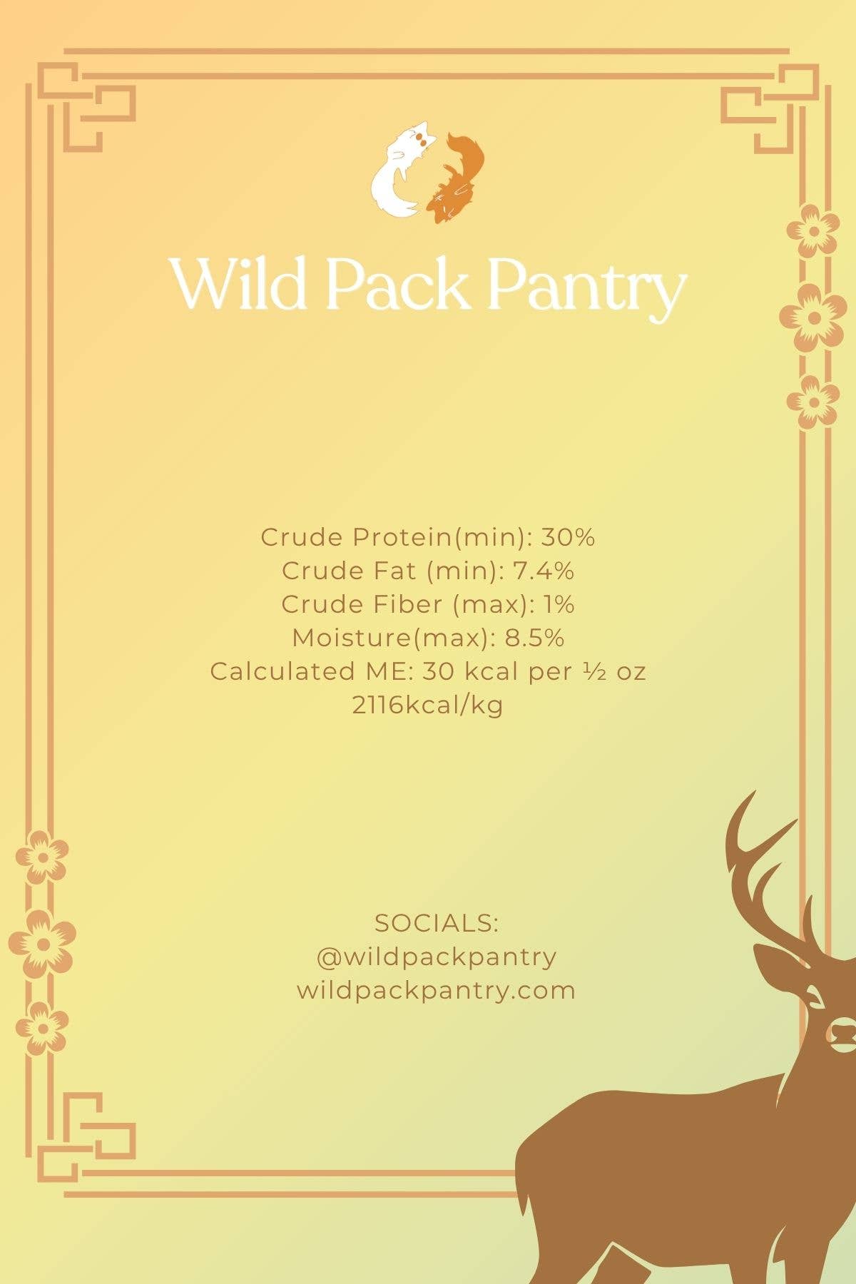 Wild Pack Pantry | Venison Stick