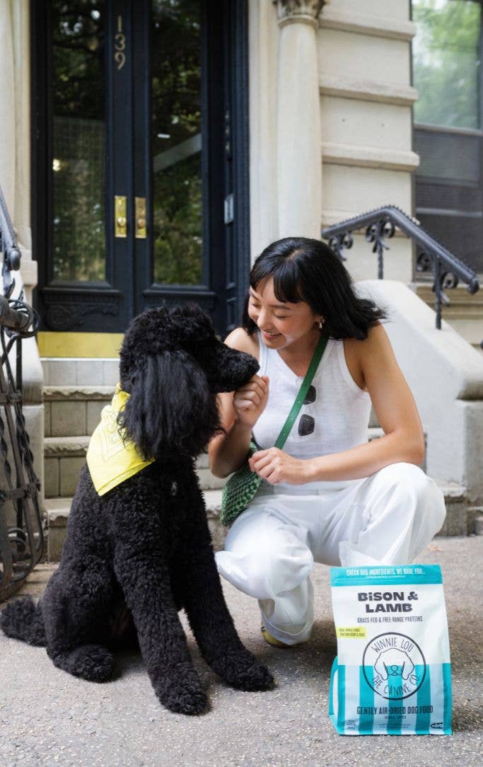 Winnie Lou - Gently Air-Dried Dog Food - Bison + Lamb