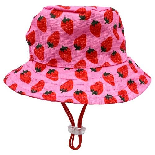 Huxley & Kent - Bucket Hats with SnugFit®: Strawberries (Medium)