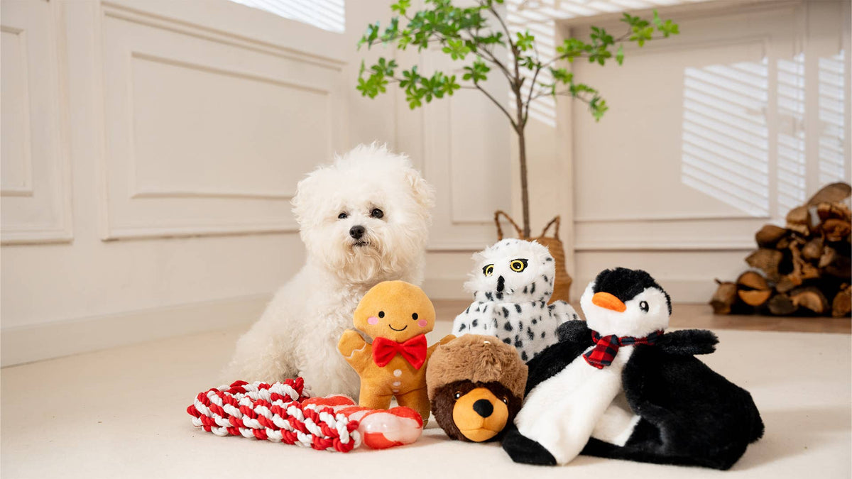 Tall Tails | Penguin Comfort Blanket Dog Toy