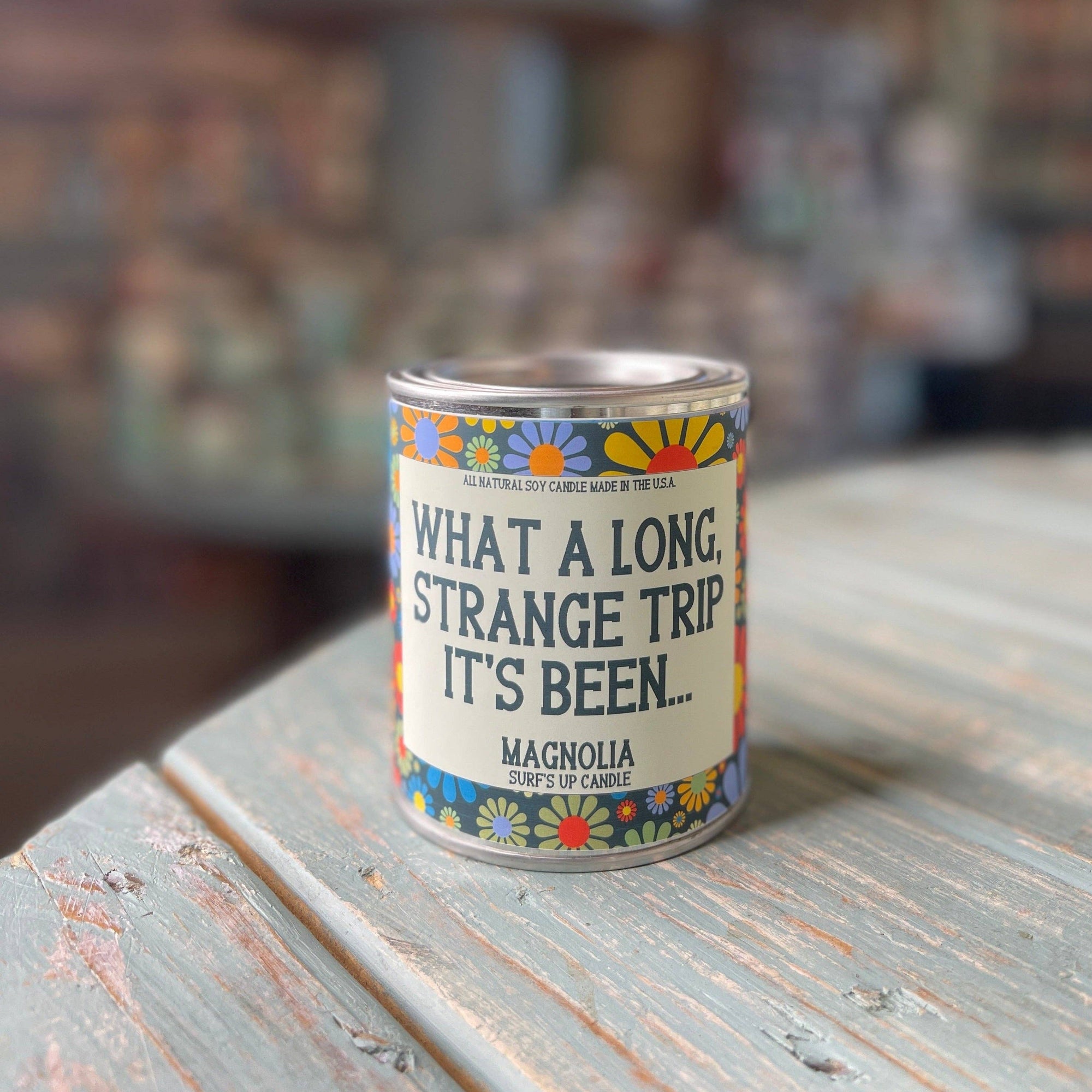 Surfs Up Candle - Magnolia Witty Paint Can Candle - Inspired Collection