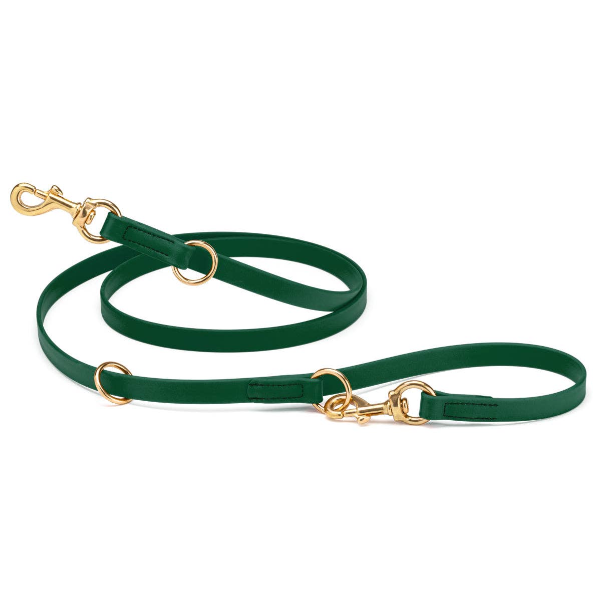 Dogline - Viper Biothane Adjustable Multi-Purpose Dog Leash with Brass Hardware, 7FT: Lemon Yellow