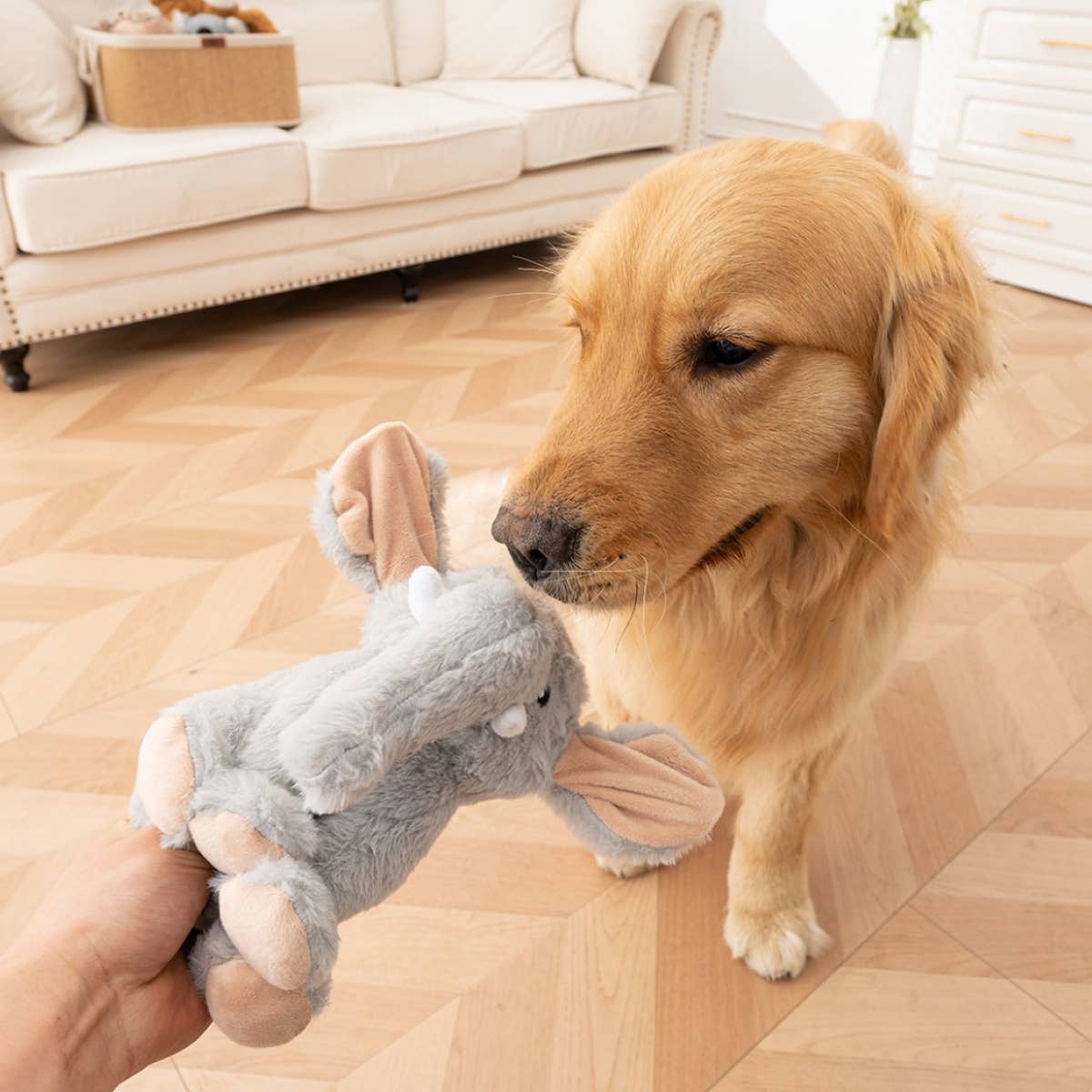 Tall Tails - Animated Elephant Dog Toy