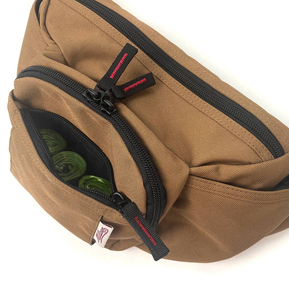 Milltown Brand - Dog Walk Fanny Pack: Black