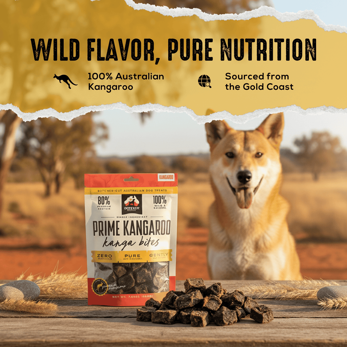 Outback Bones | Kangaroo Kanga Bites (7 oz)