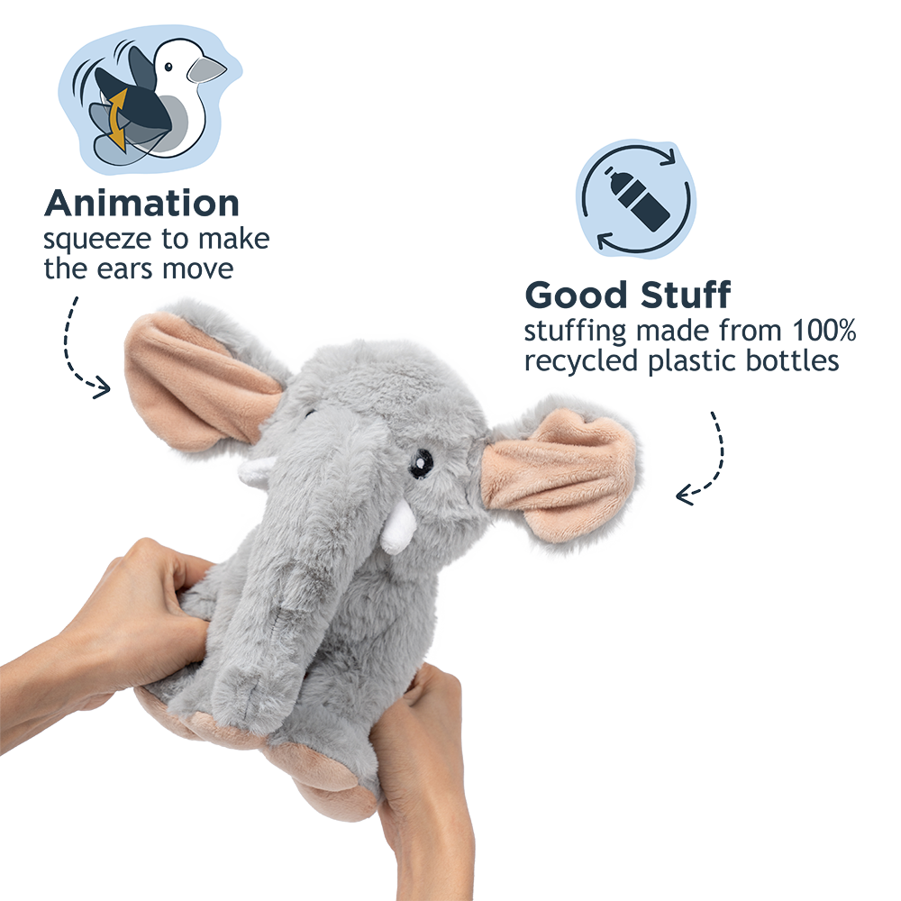 Tall Tails - Animated Elephant Dog Toy