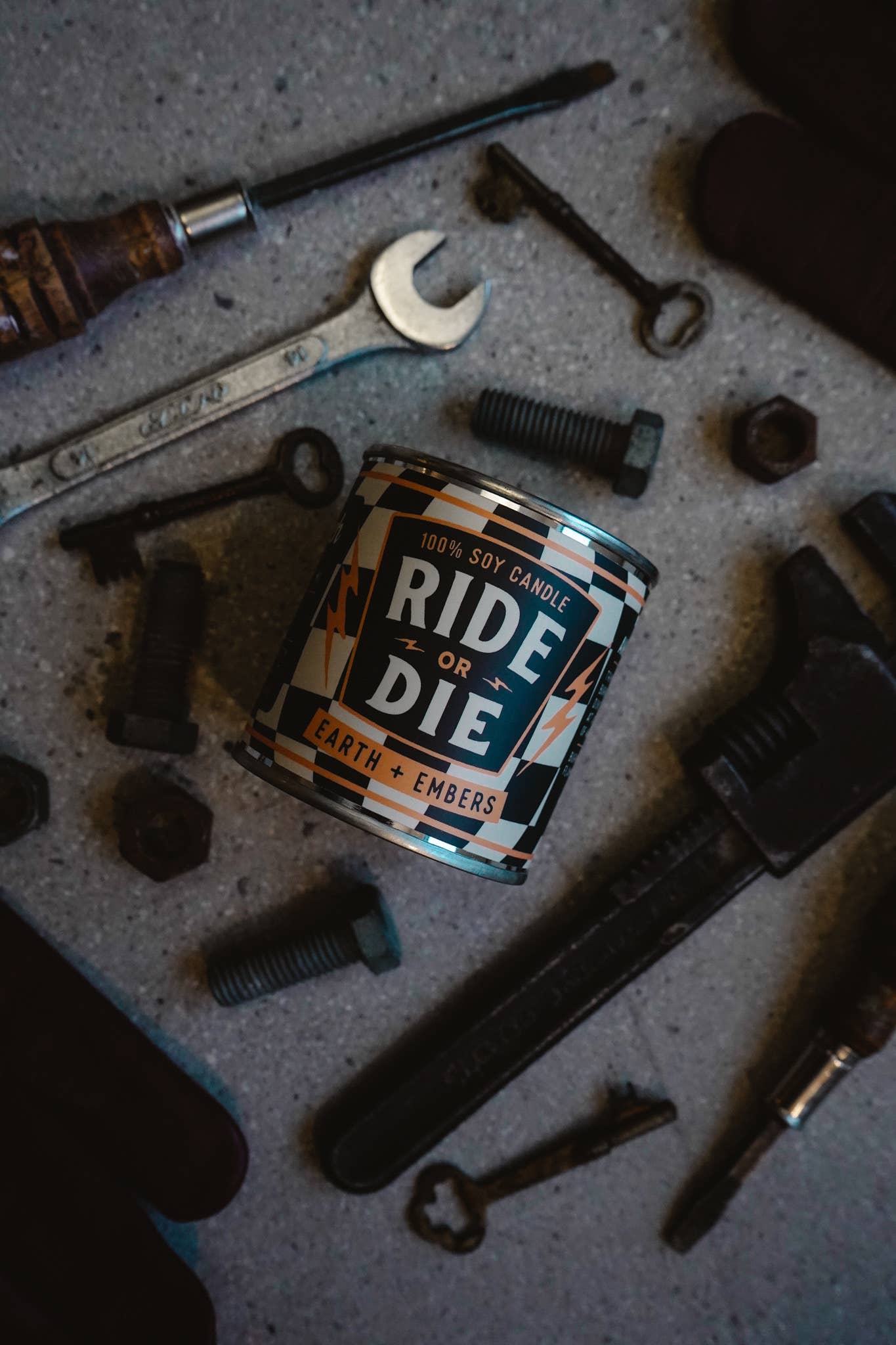 Ambush Candle Co. - Ride Or Die | Earth & Embers 8oz Soy Candle