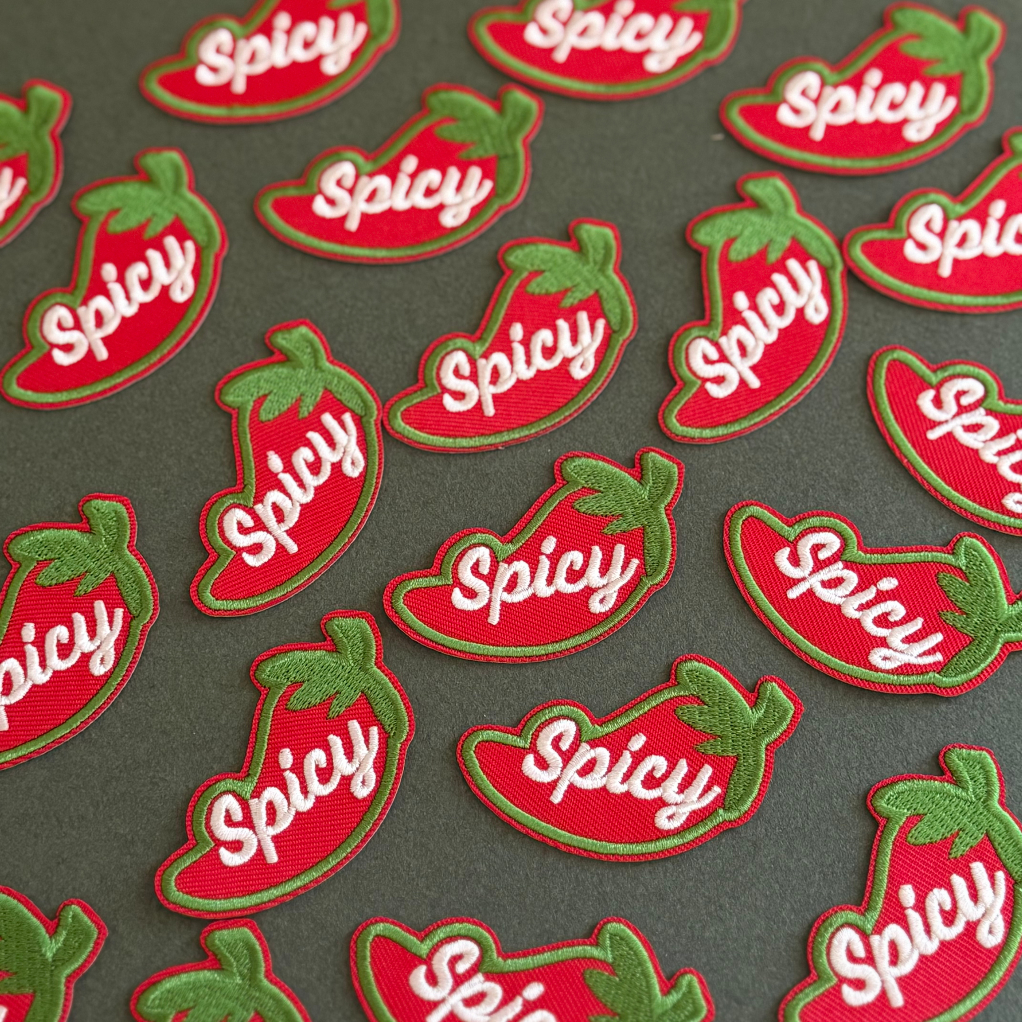Besties Pets - Spicy Pepper | Iron-On Patches For Dogs and Cats: Yes