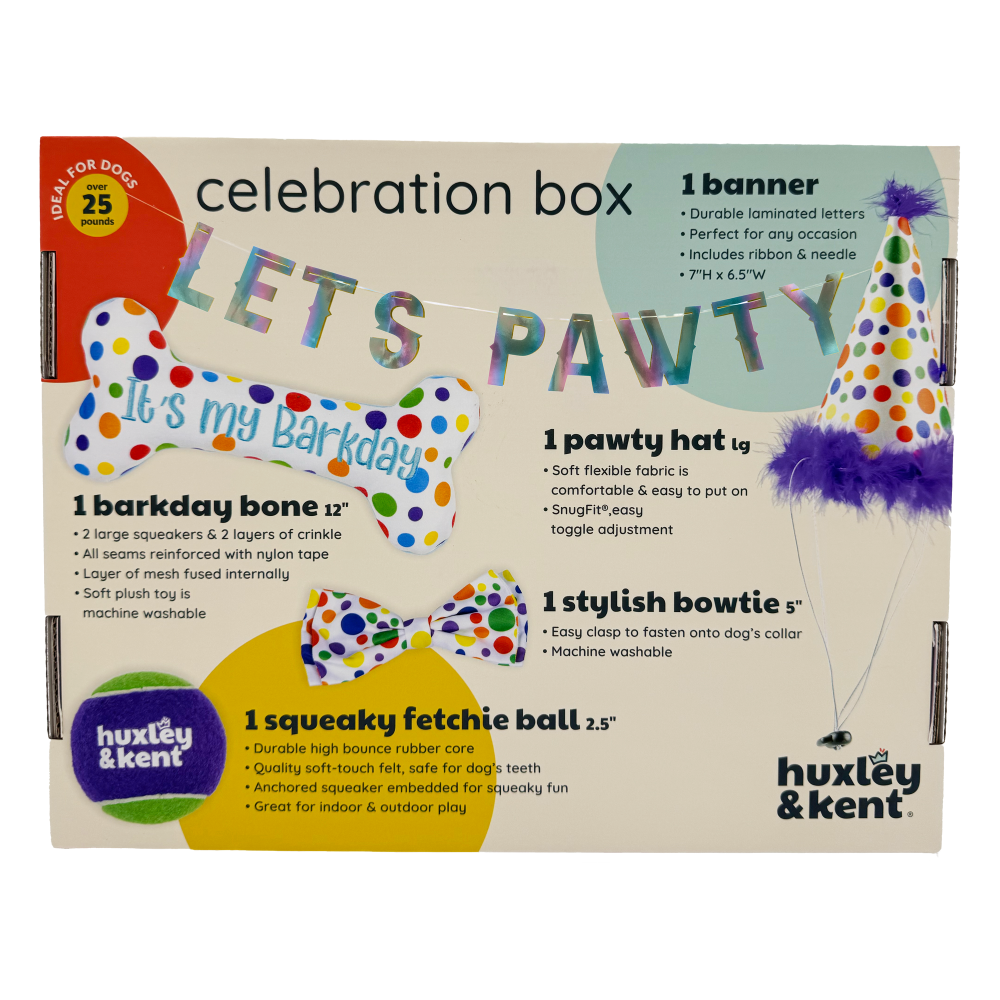 Huxley & Kent - Happy Barkday Celebration Box (Small)