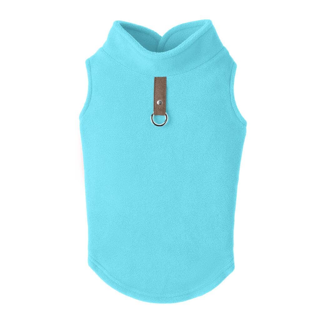 Gooby - #72106 Fleece Vest: Pumpkin / Medium