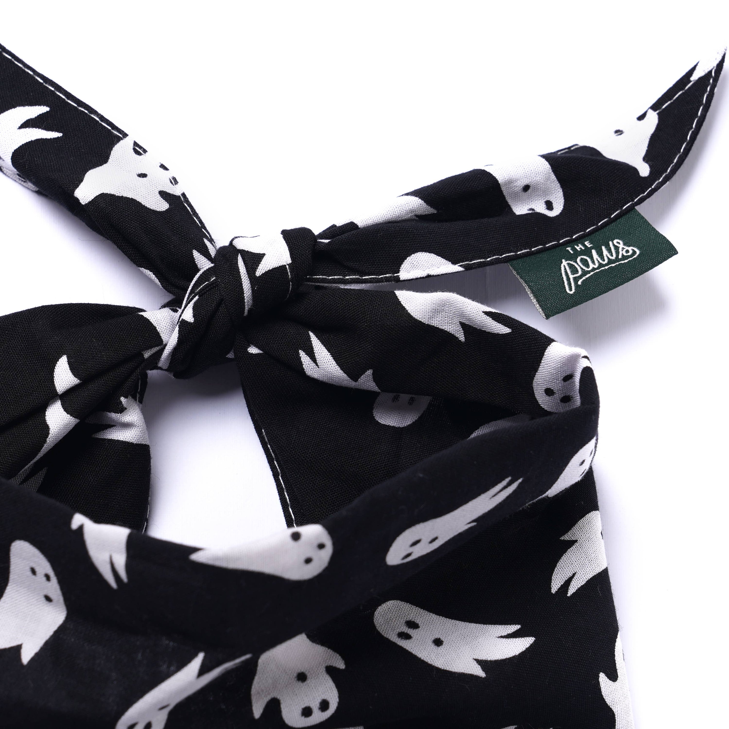 The Paws - Shadow Halloween Dog Bandana: S
