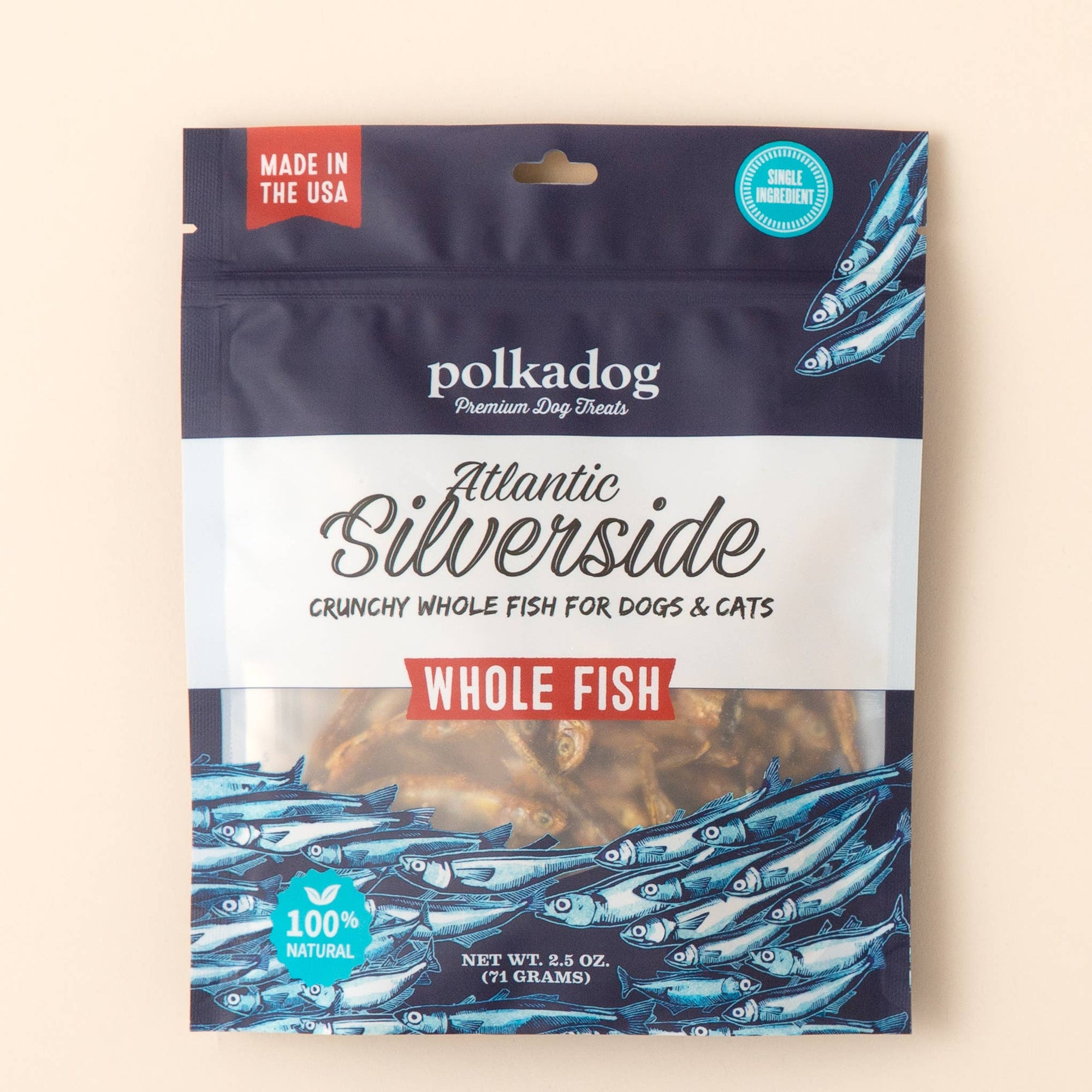 Polkadog - Silverside - 2.5oz - Dog & Cat Treats