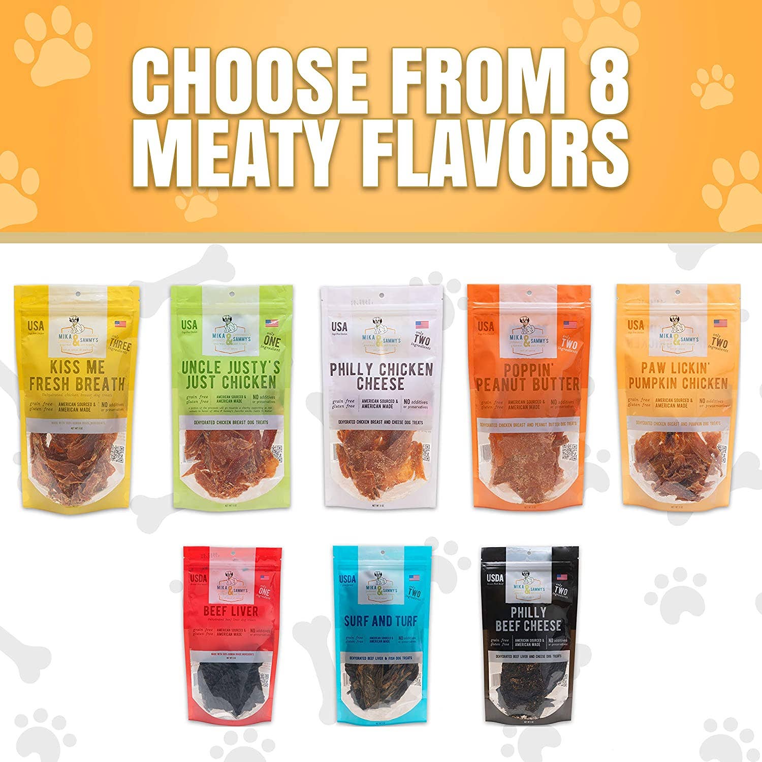 Mika and Sammy's Gourmet Pet Treats | Pumpkin Chicken (5oz)