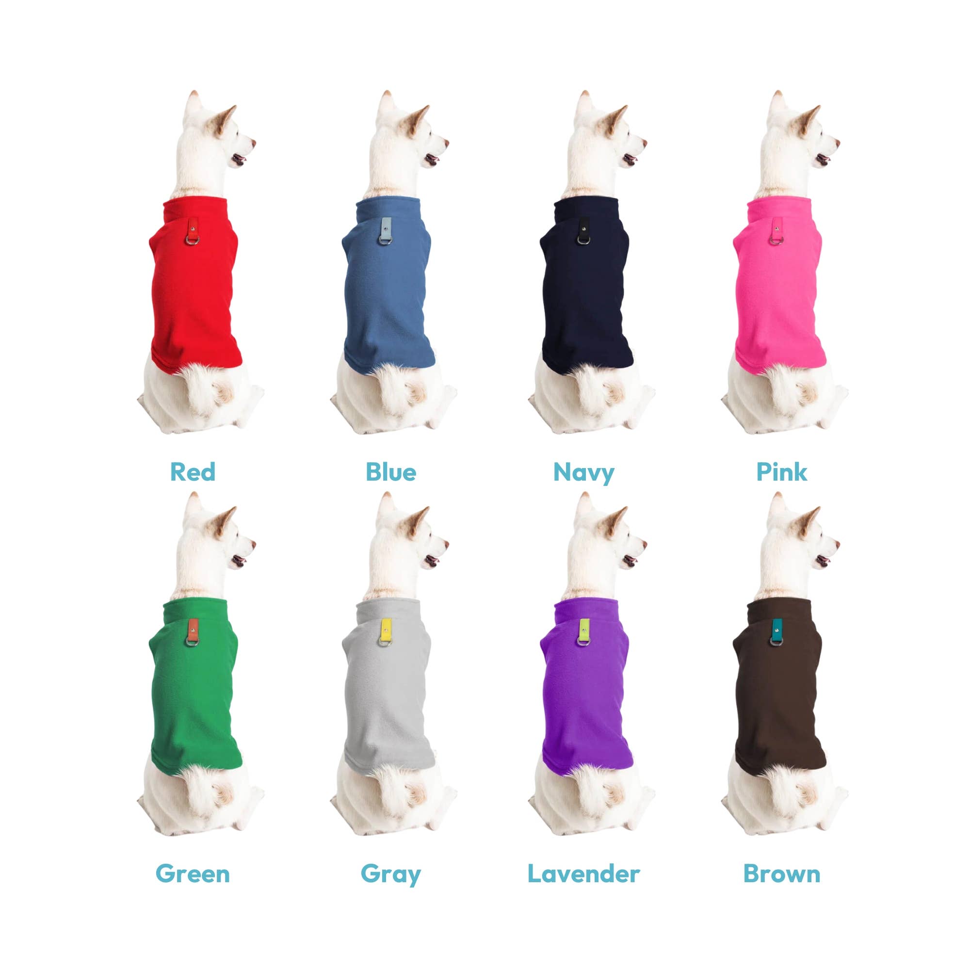 Gooby - #72106 Fleece Vest: Pumpkin / Large