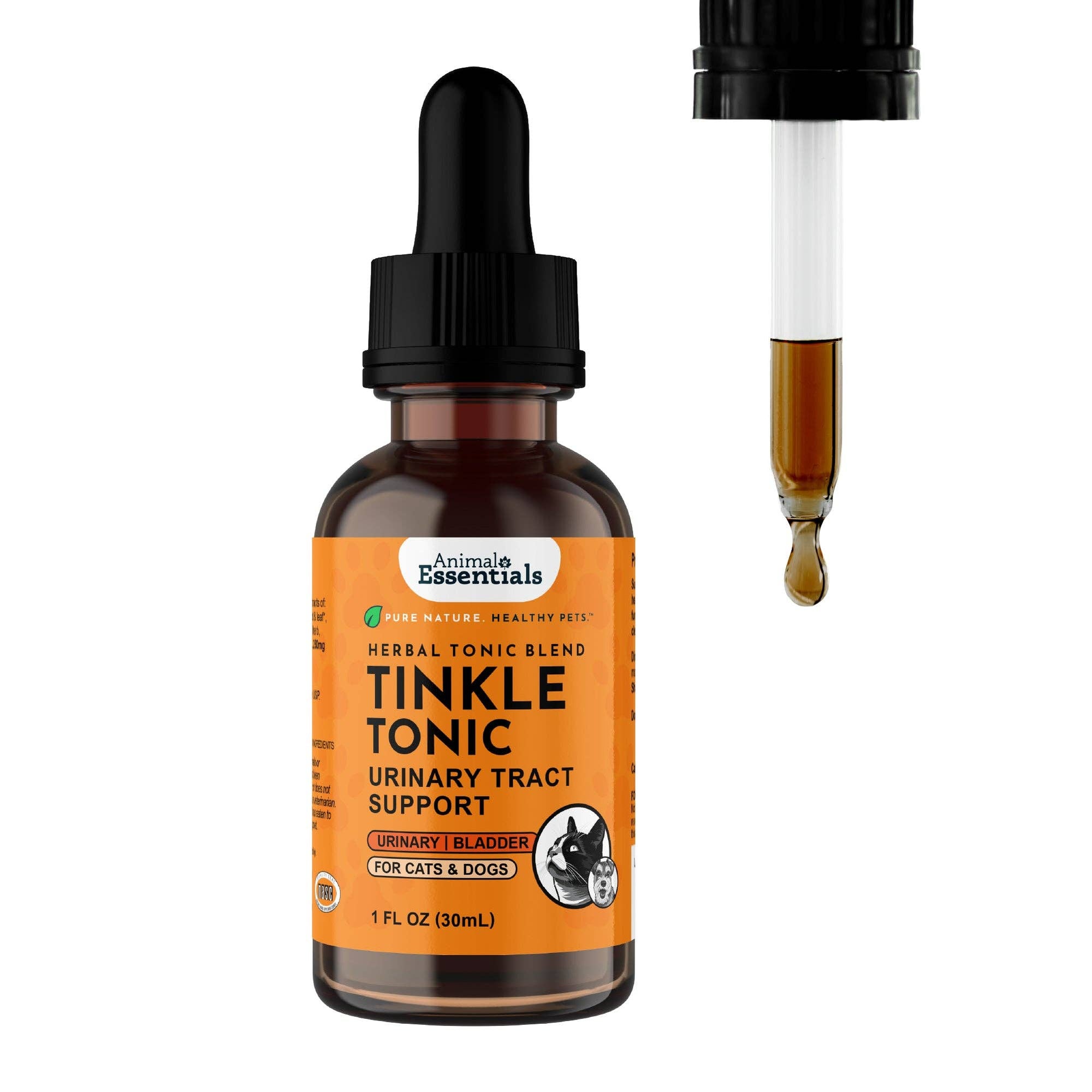 Animal Essentials | Tinkle Tonic Herbal Tonic Blend | Urinary Tract Support: 1oz