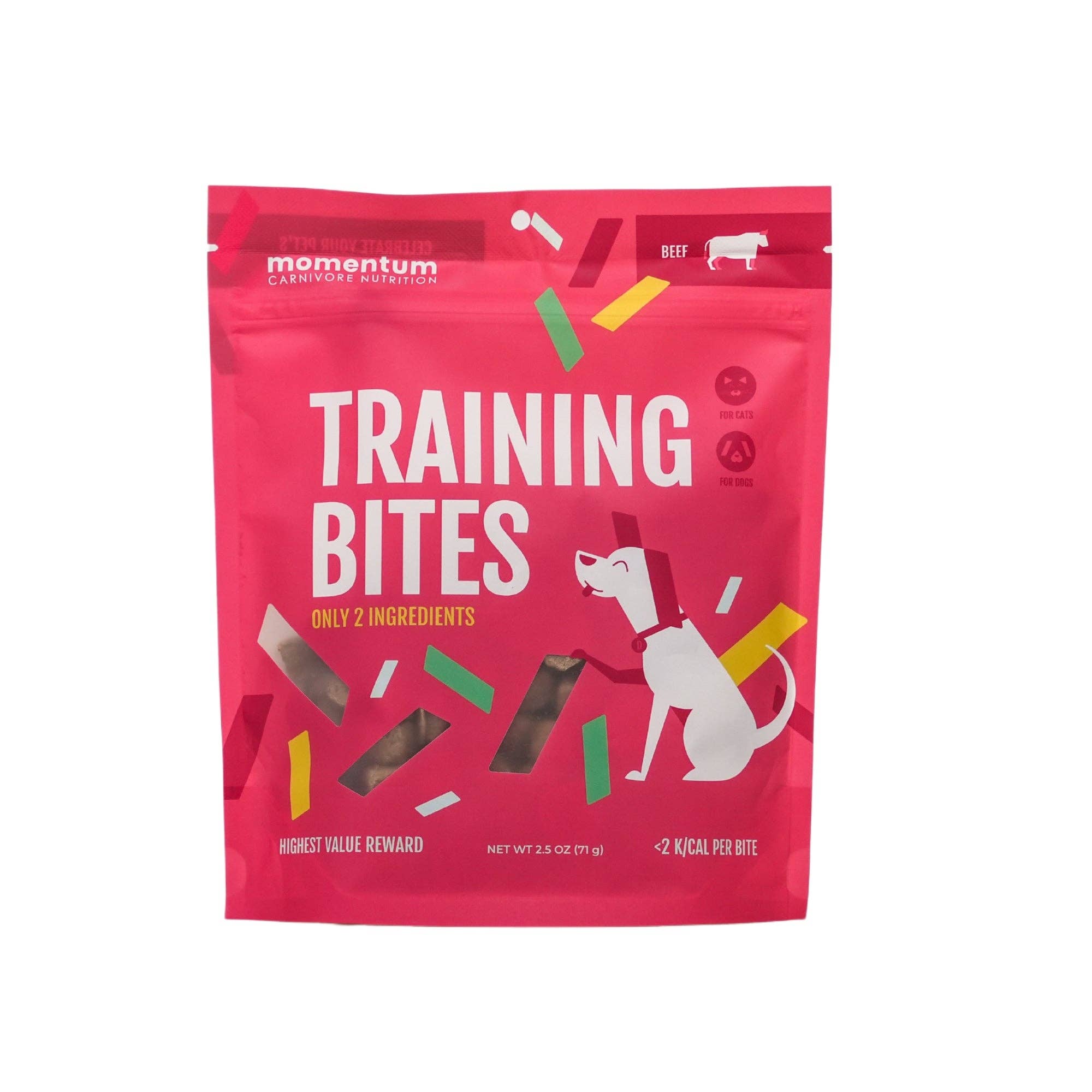 Momentum Carnivore Nutrition - Beef Training Bites (2.5oz)