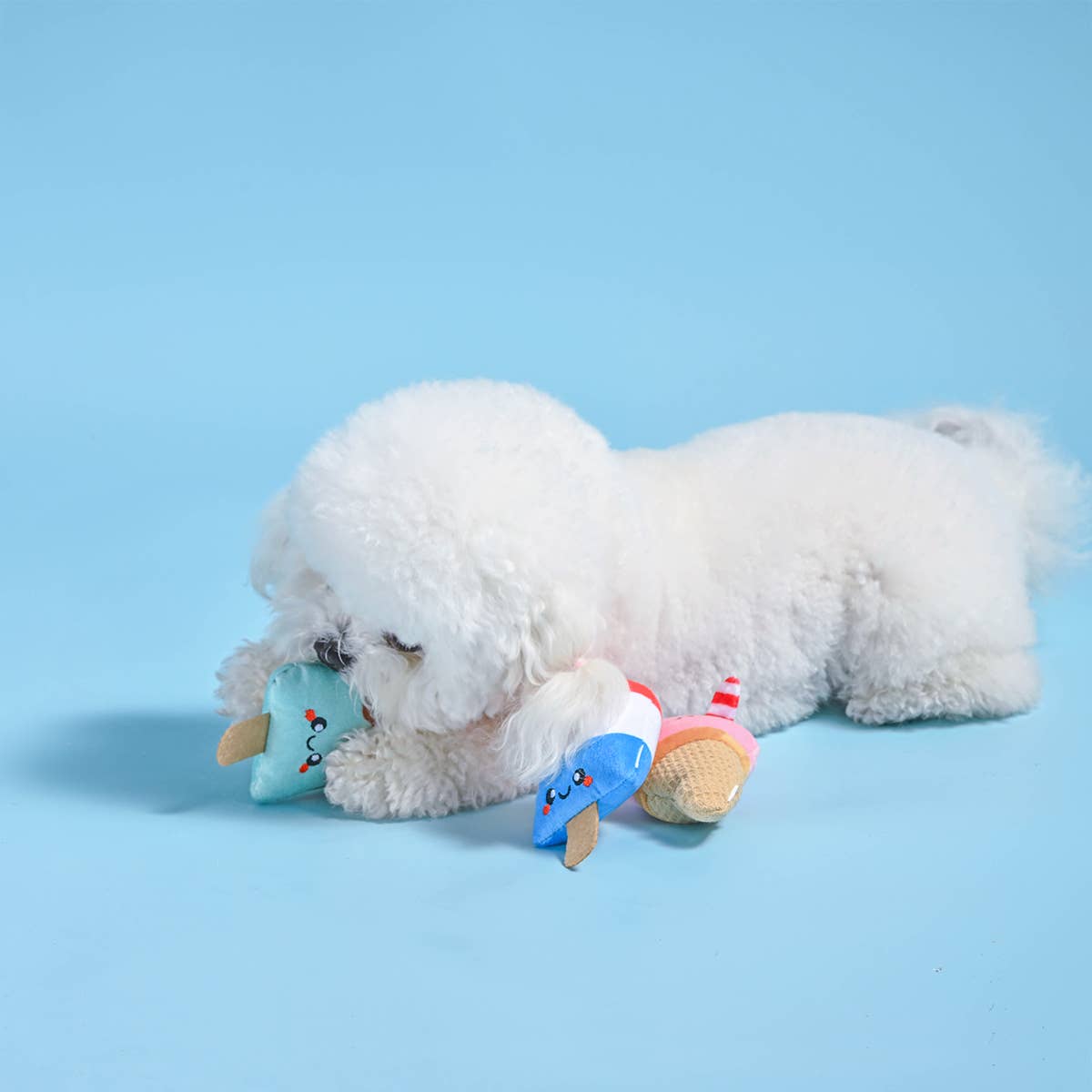Hugsmart Products Inc - Food Party Cool Pup Dog Plush Toy