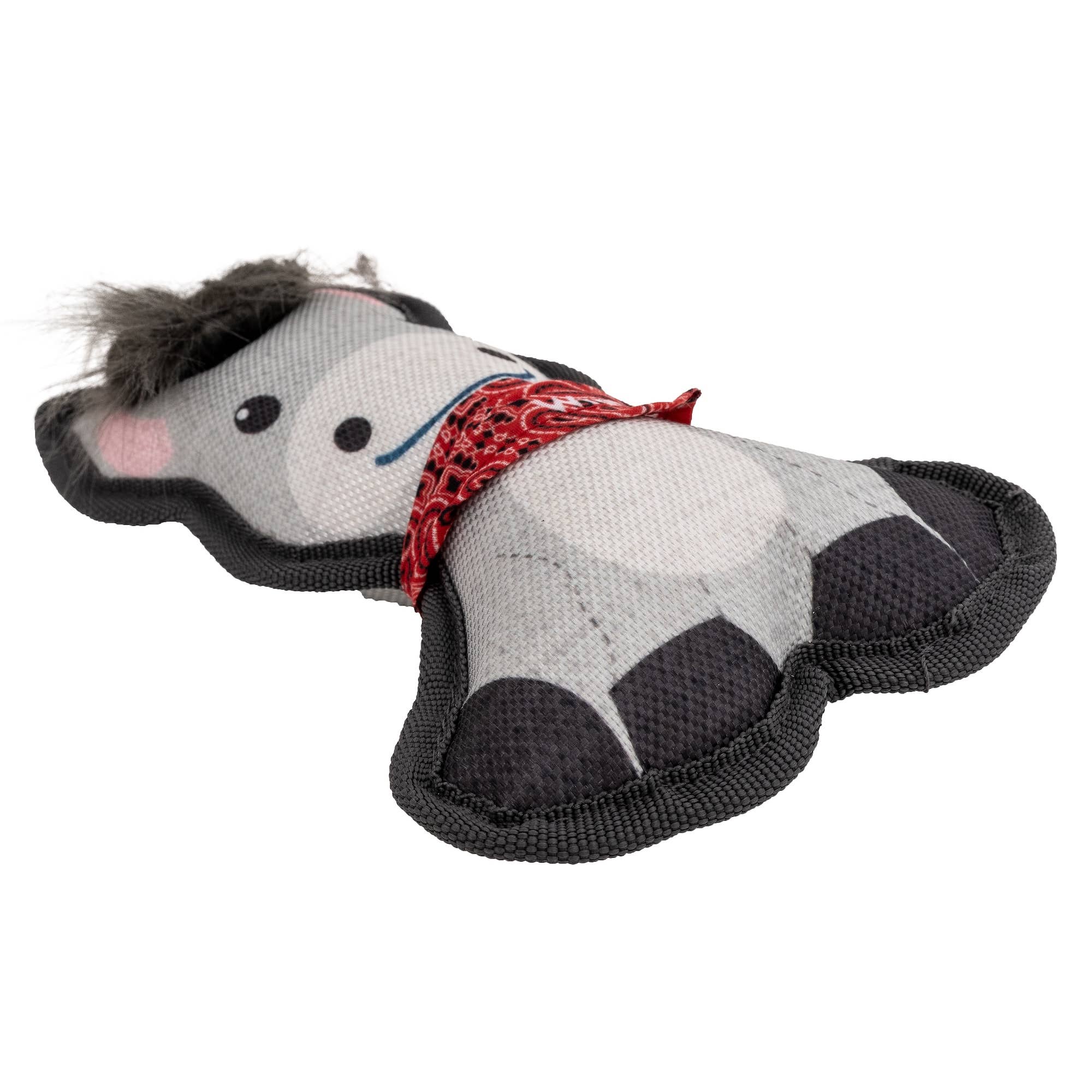 Lexington Pet & Wrangler Pet - Wrangler Tough Canvas Donkey Plush Toy