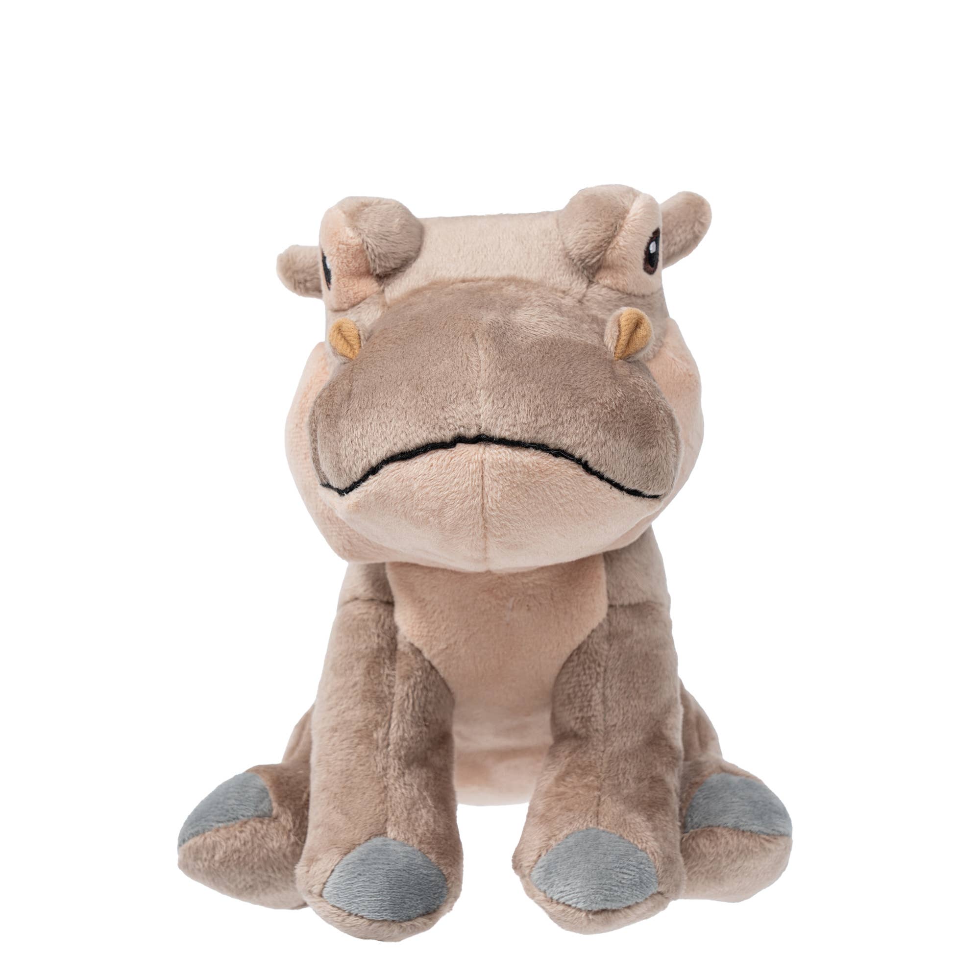 Tall Tails - Hippo with Squeaker Dog Toy