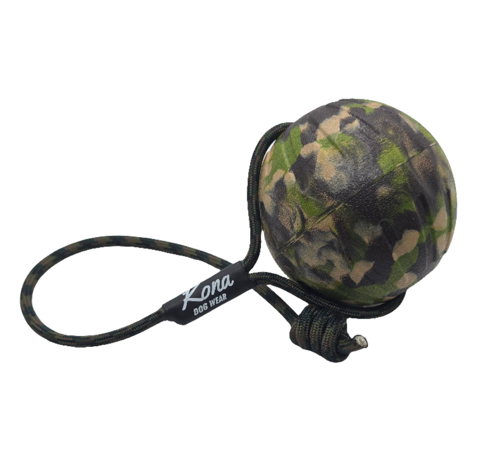 Kona Dog Wear - Phoenix Tug Ball - Mystery: Large 3.5"