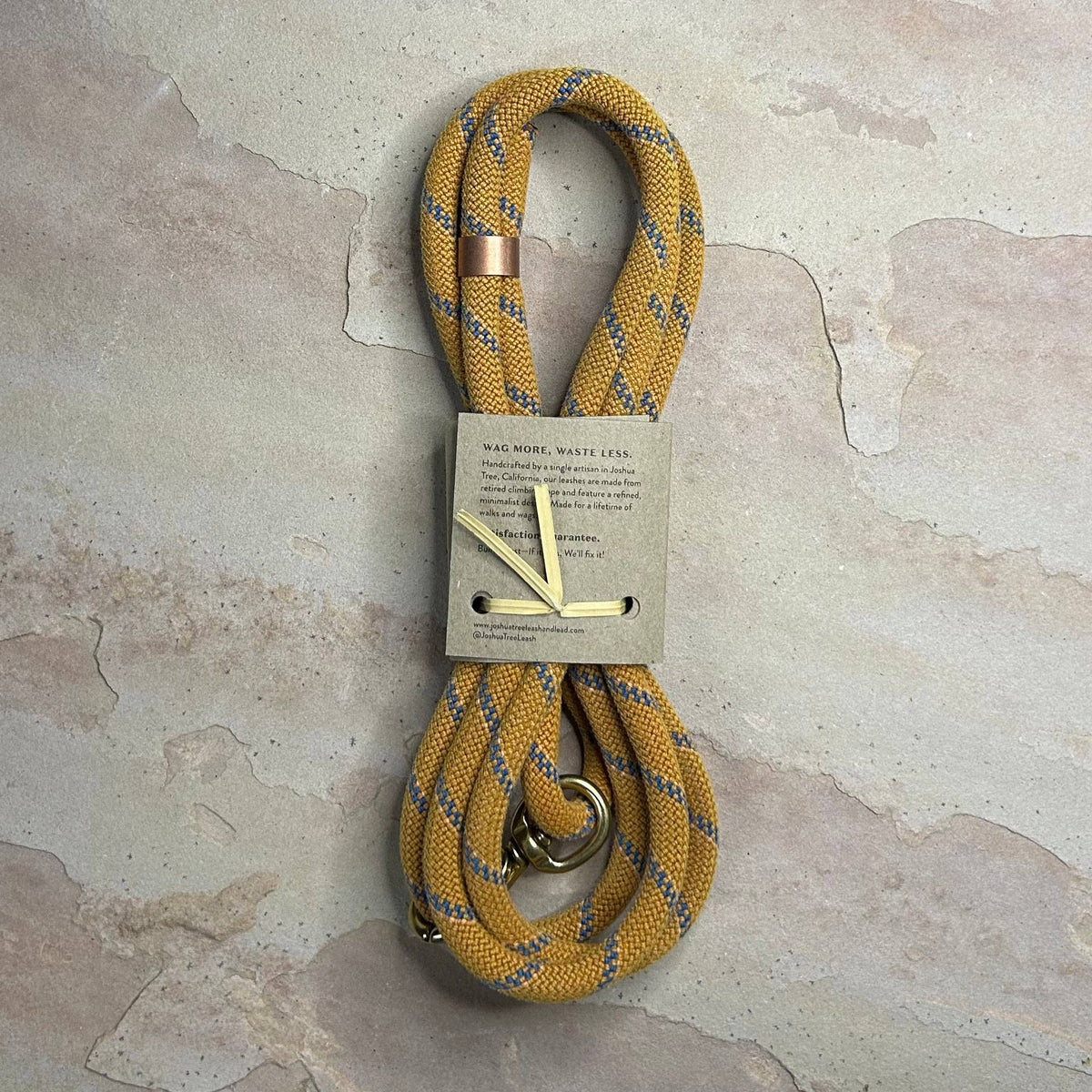 Joshua Tree Leash & Lead - Orange Flake