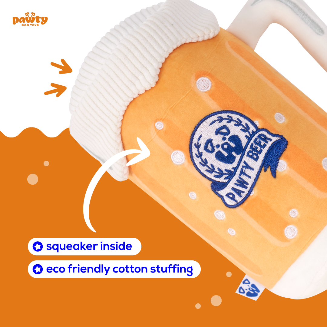 PAWTY Dog Toys - PAWTY Beer