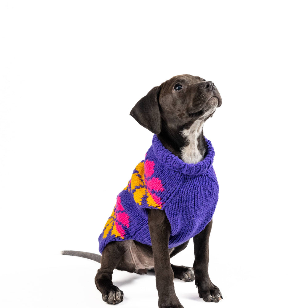 
                      
                        CHILLY DOG LLC - Flower Power Sweater: XXL
                      
                    