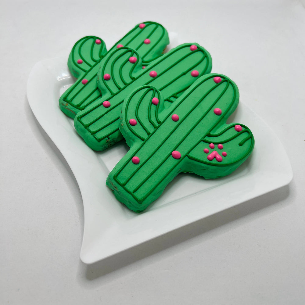 Furry Belly Bake Shop - Spring Cactus Crunchy Oat Cookie