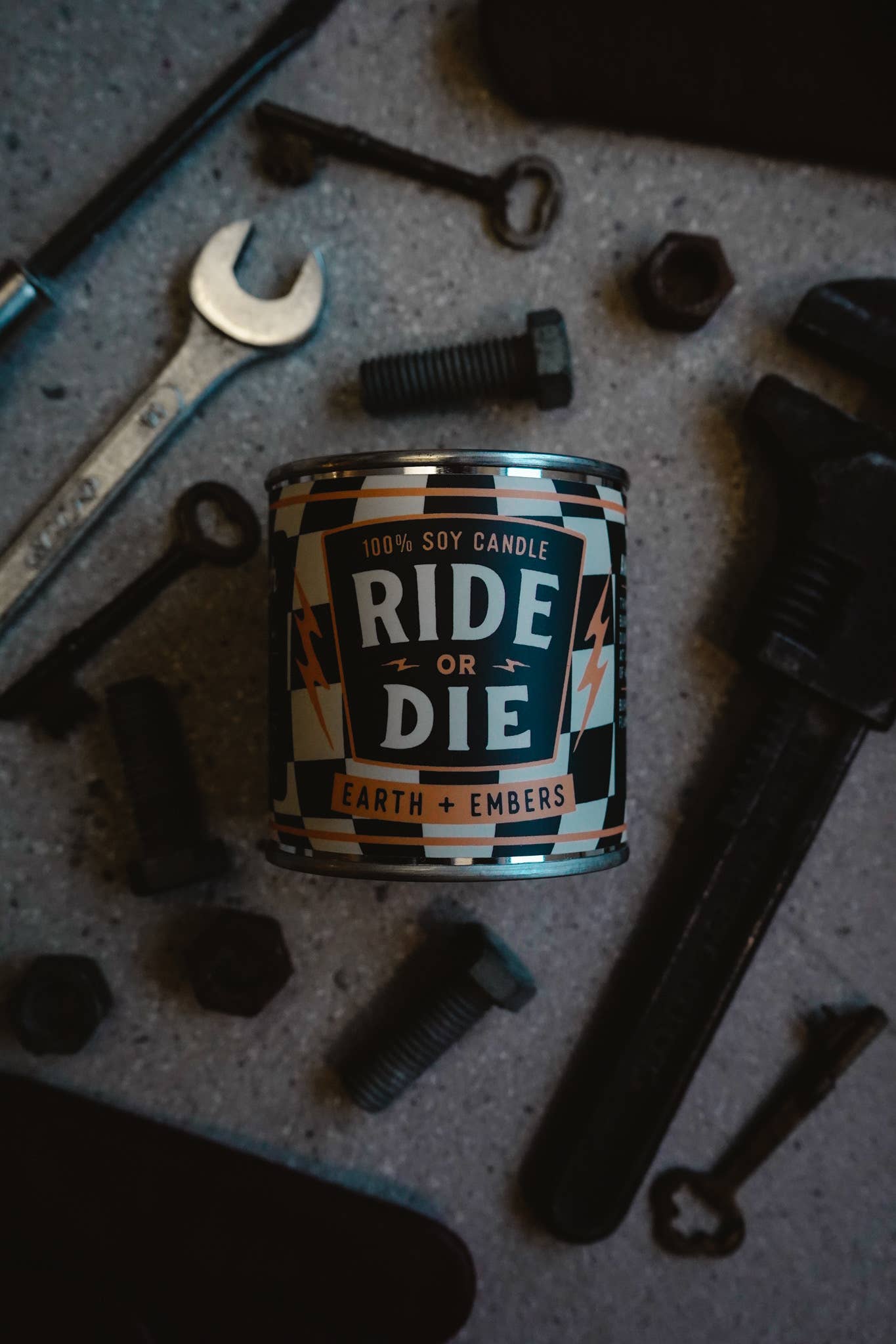 Ambush Candle Co. - Ride Or Die | Earth & Embers 8oz Soy Candle