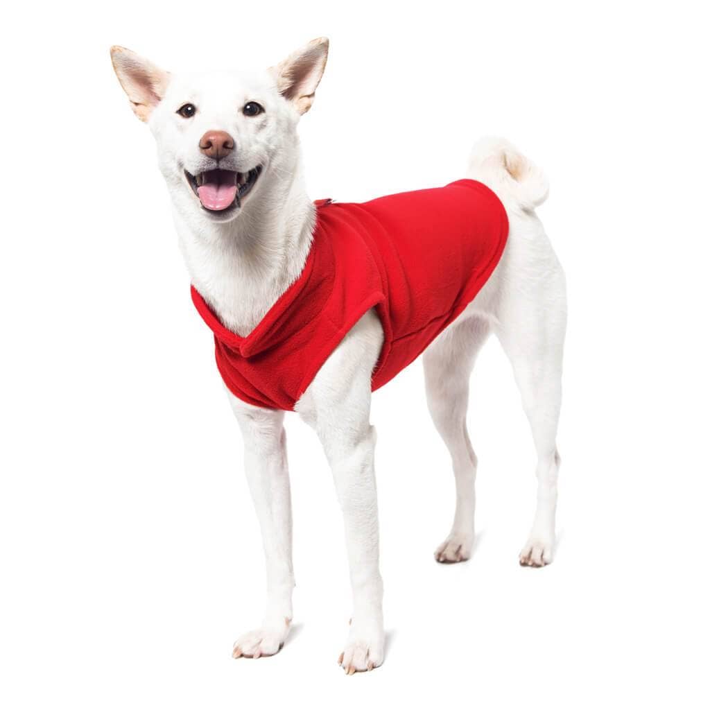 Gooby - #72106 Fleece Vest: Pumpkin / Large