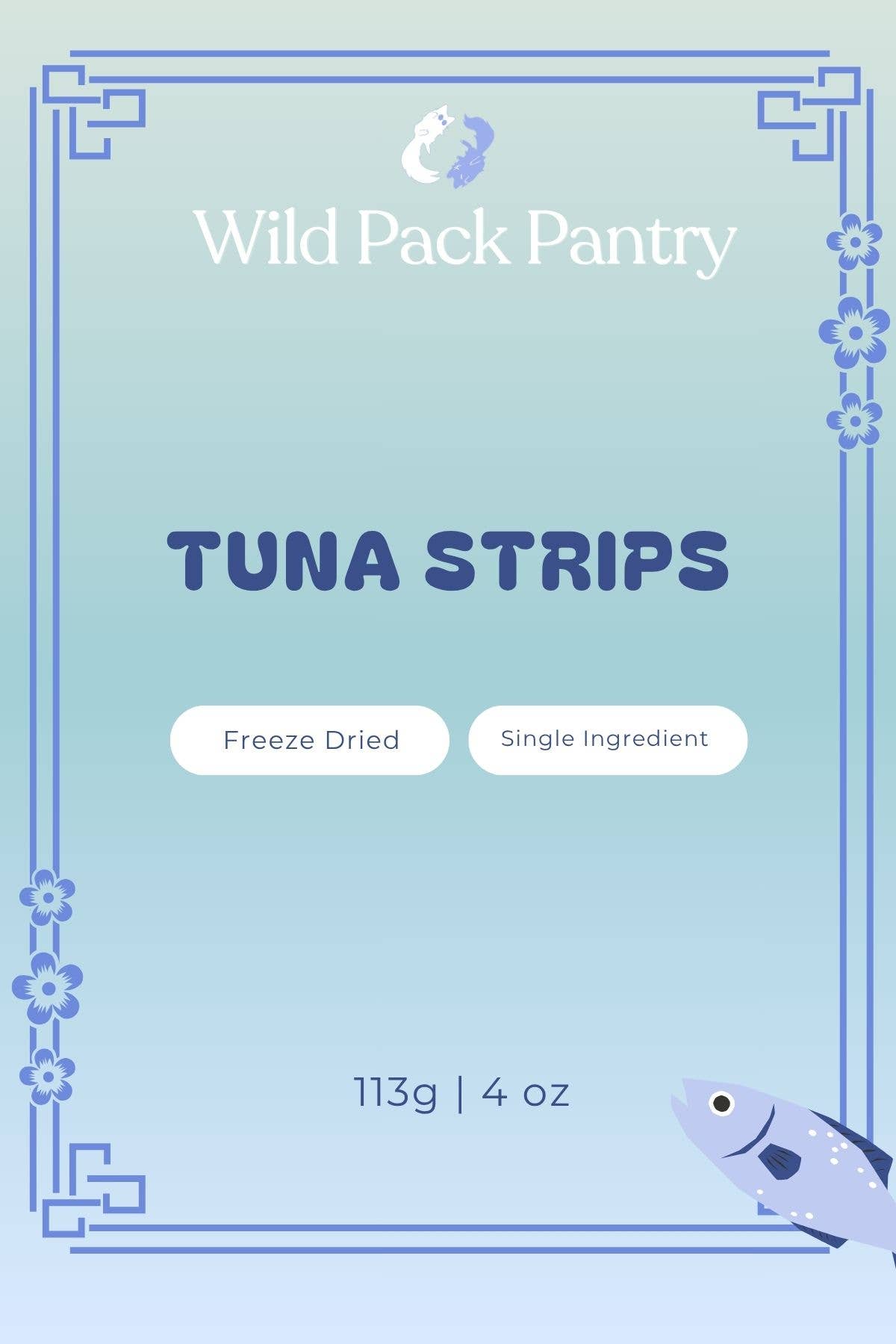 Wild Pack Pantry | Freeze Dried Tuna Strips