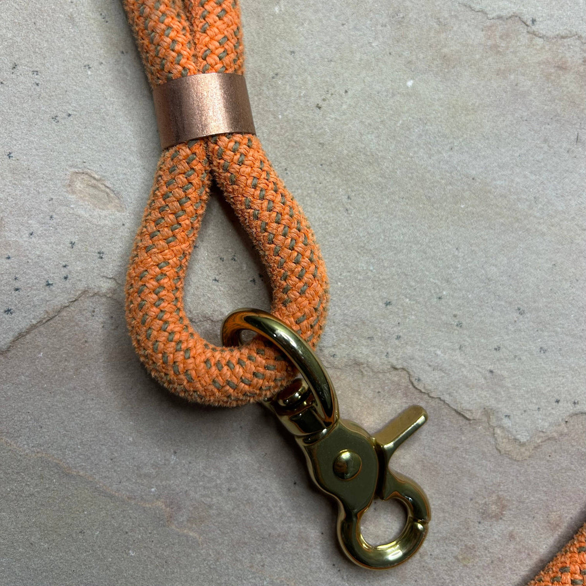 Joshua Tree Leash & Lead - Mandarina