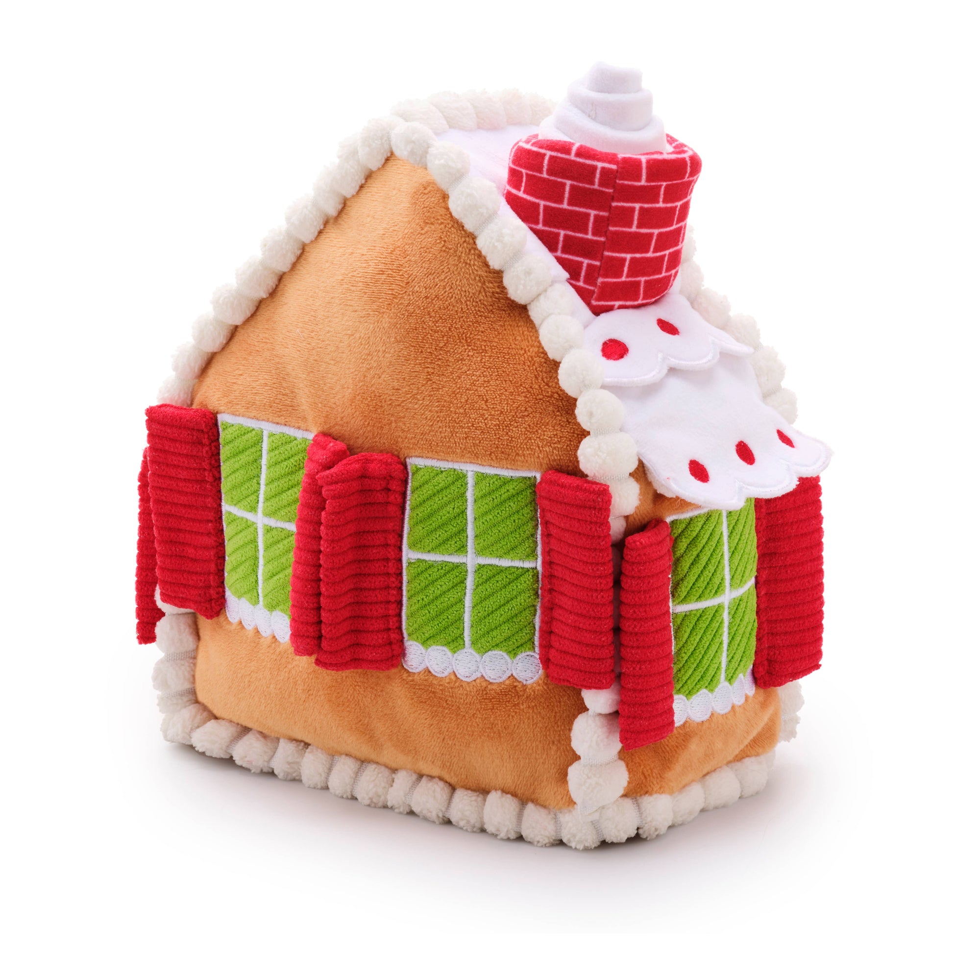 The Foggy Dog - Gingerbread House Interactive Snuffle Holiday Dog Toy