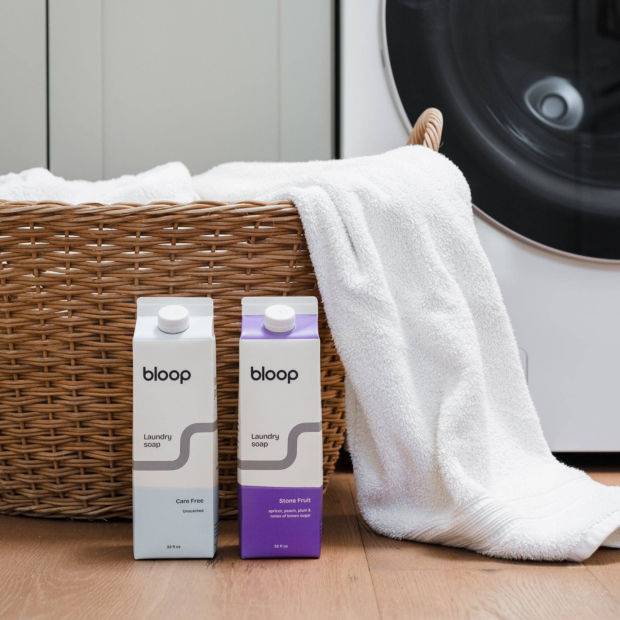 Bloop - Stone Fruit Natural Laundry Soap: 32 oz Carton