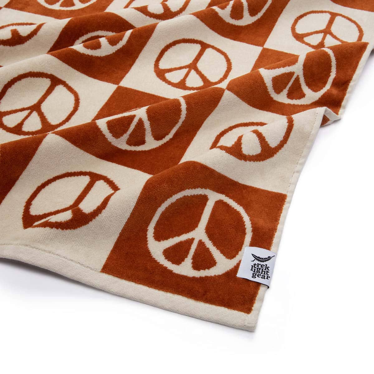 Trek Light - Bath Towel | Peace