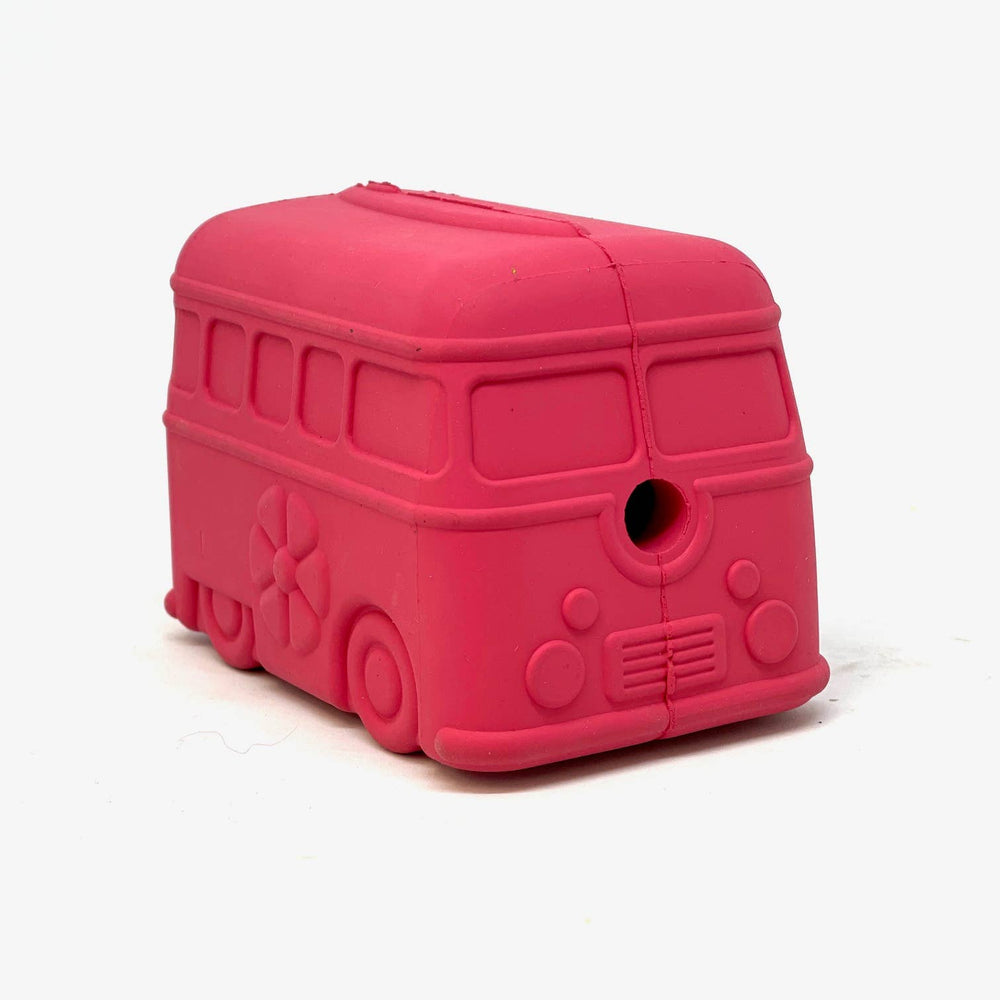 SodaPup - Retro Van Chew Toy & Treat Dispenser - Pink: Pink