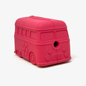 SodaPup - Retro Van Chew Toy & Treat Dispenser - Pink: Pink