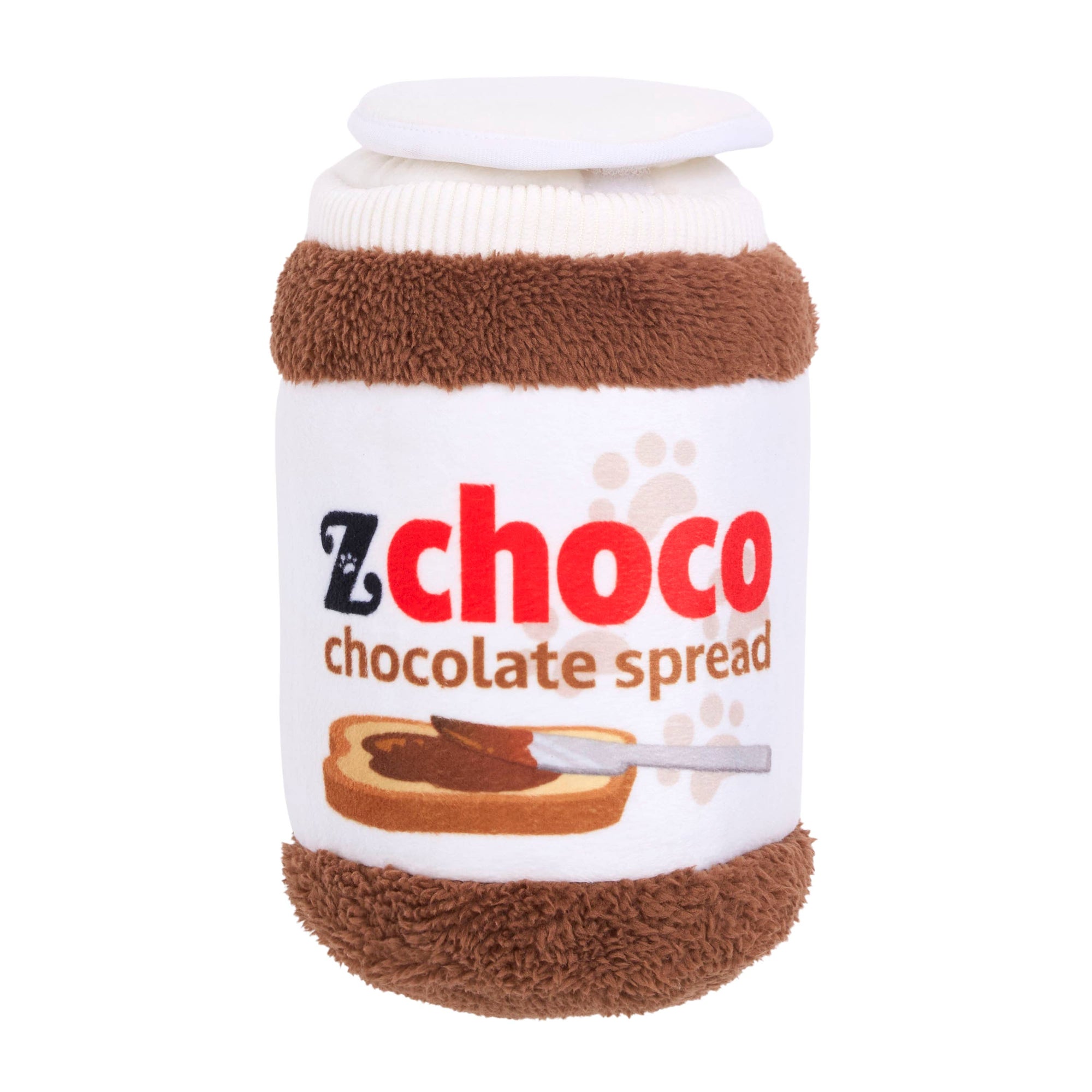 ZippyPaws - Bungee Burrow - Chocolate Spread Jar