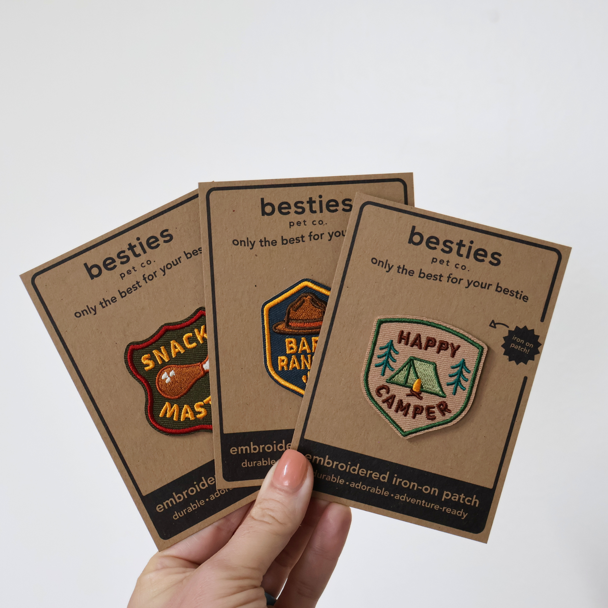 Besties Pets - Spicy Pepper | Iron-On Patches For Dogs and Cats: Yes