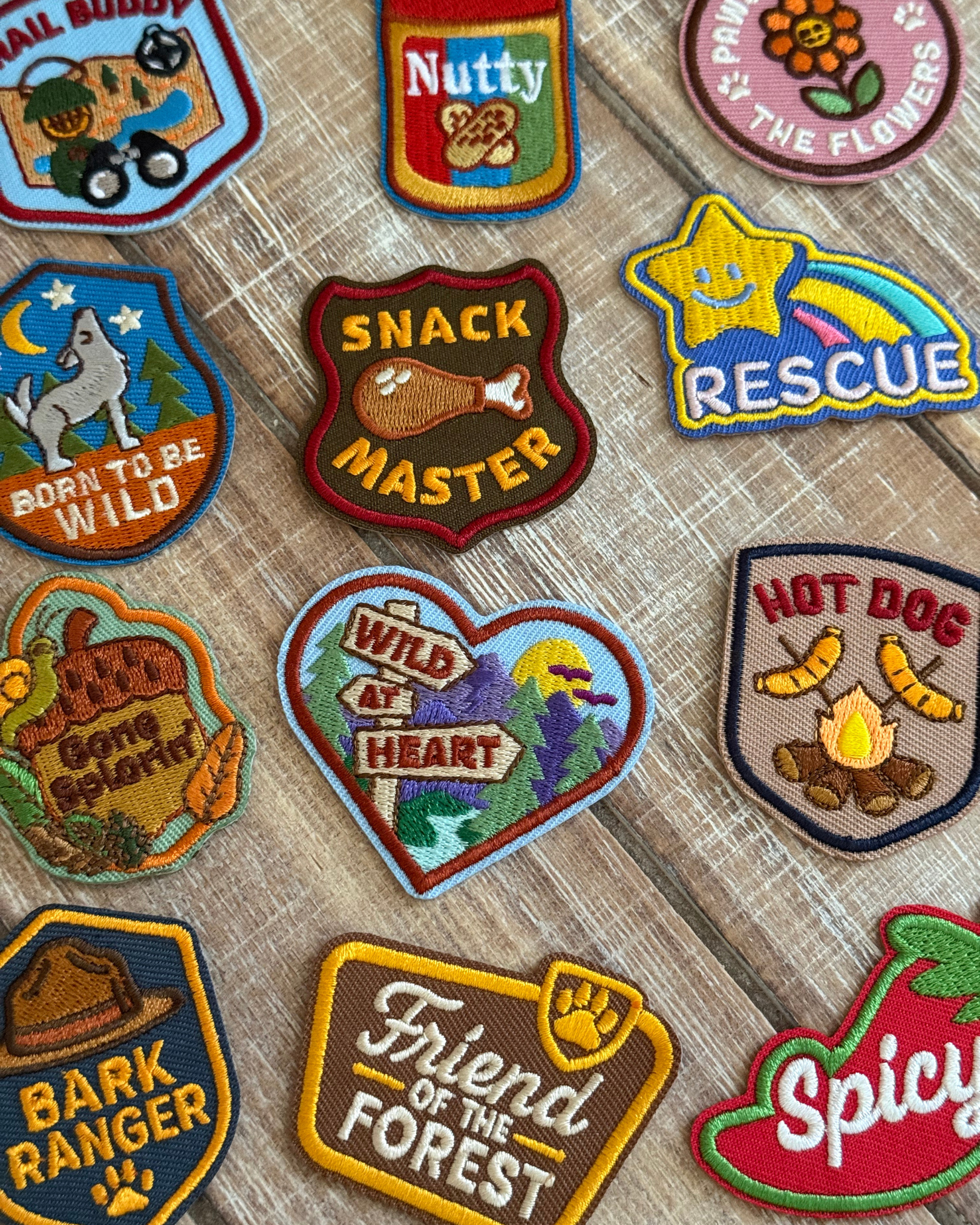 Besties Pets - Spicy Pepper | Iron-On Patches For Dogs and Cats: Yes