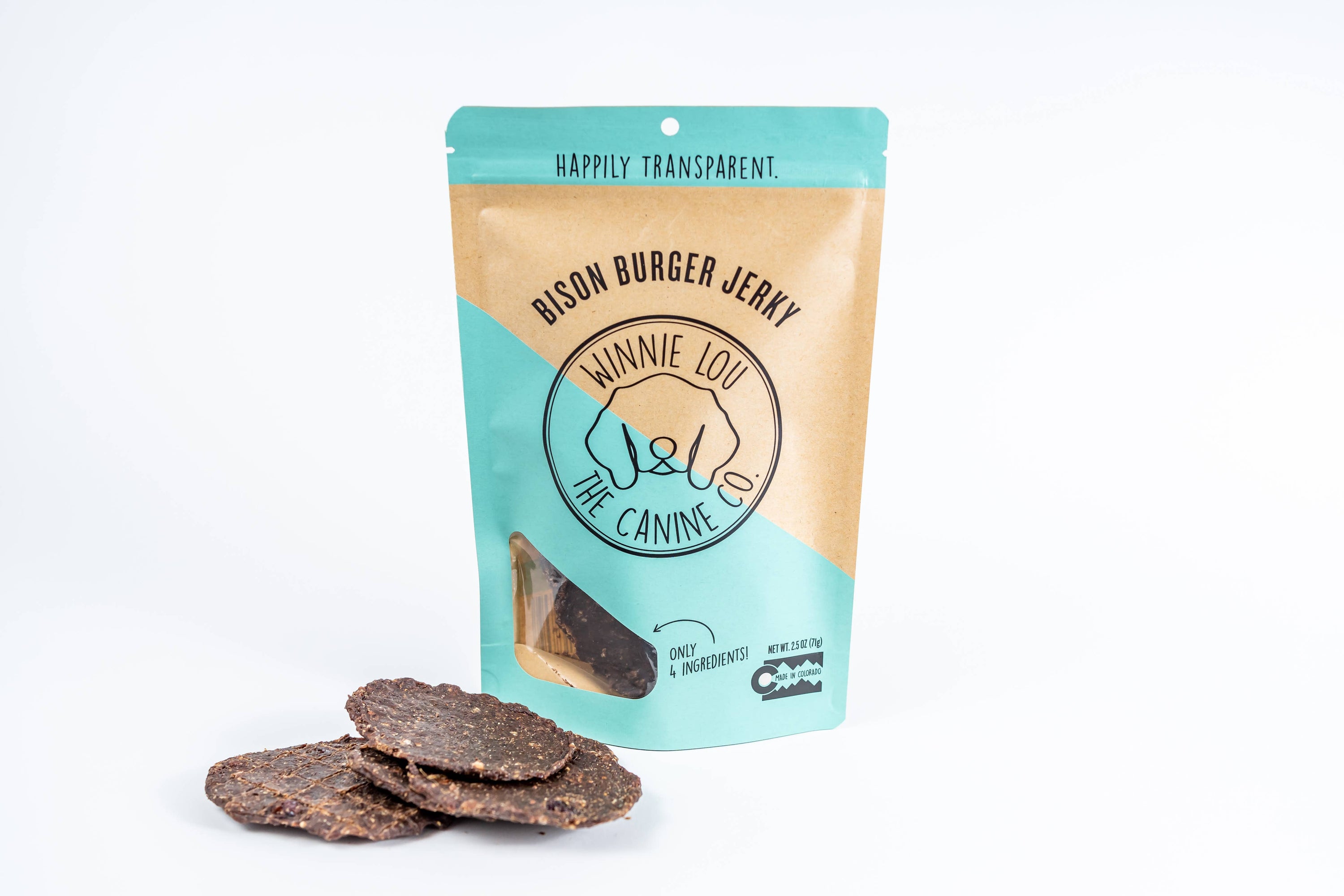 Winnie Lou- Bison Burger Jerky (2.5oz)